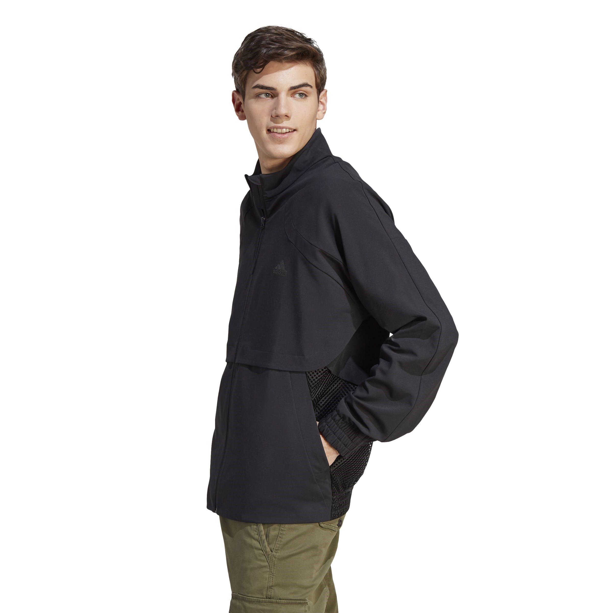 Crna - adidas - City Escape Track Top Mens - 5