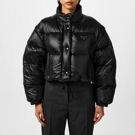 Prada Down Jacket With Removable Sleeves