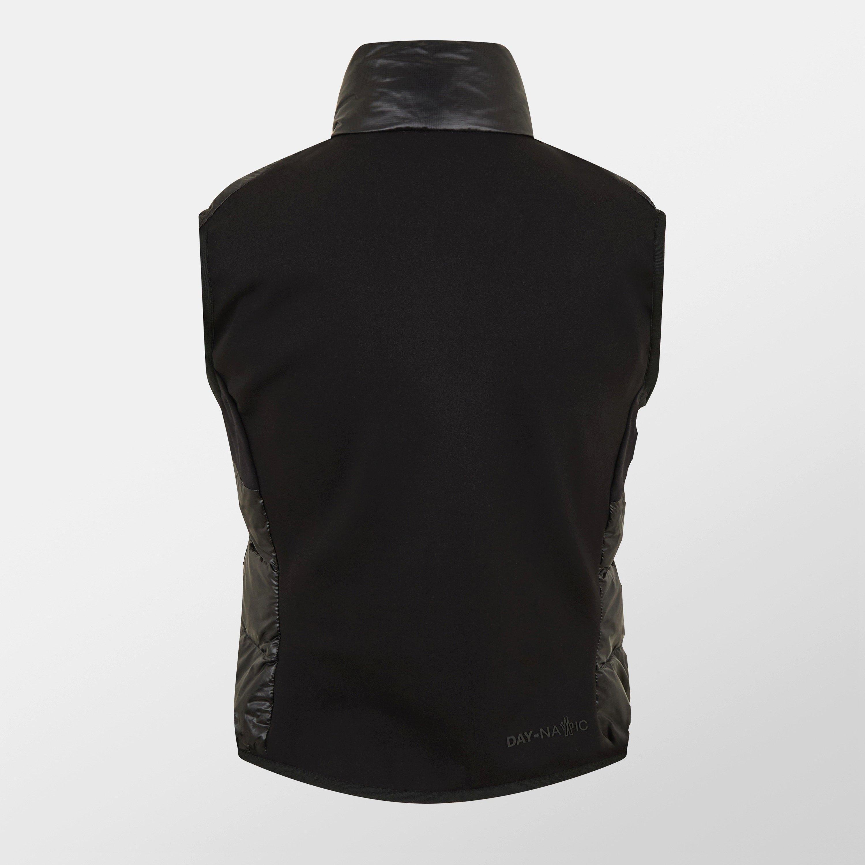 Black 999 - Moncler Grenoble - Women's  Goose Down Sleeveless Full Zip Gilet - 2