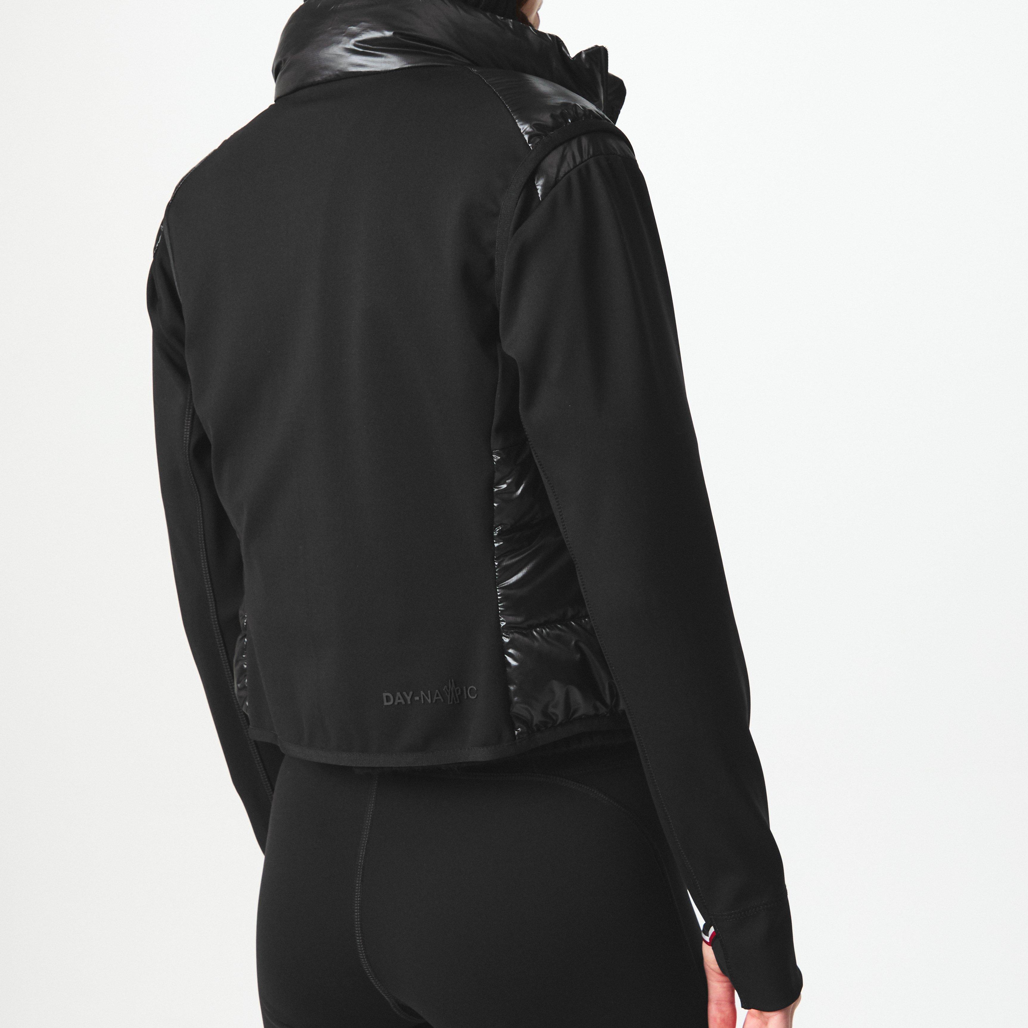 Black 999 - Moncler Grenoble - Women's  Goose Down Sleeveless Full Zip Gilet - 4