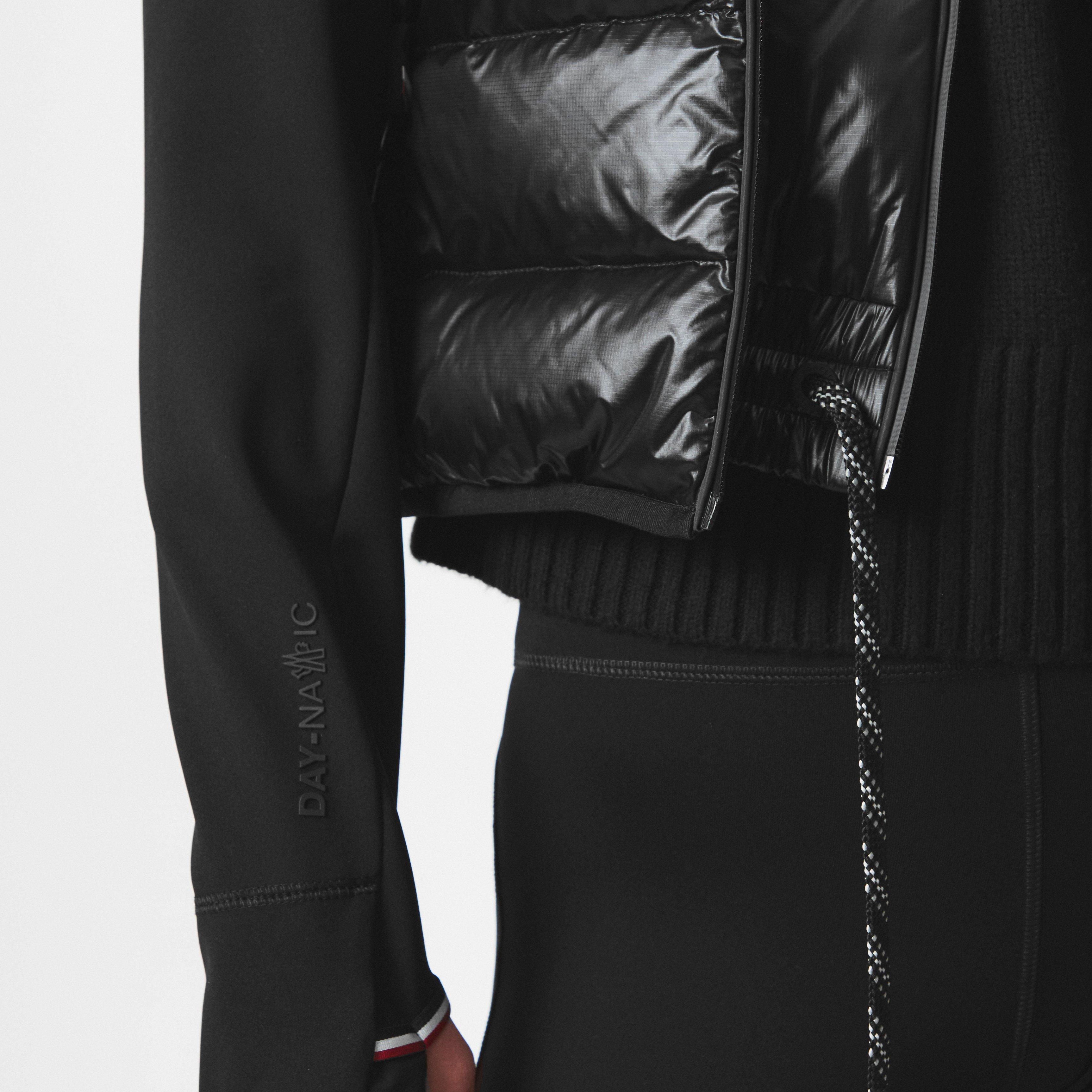 Black 999 - Moncler Grenoble - Women's  Goose Down Sleeveless Full Zip Gilet - 5