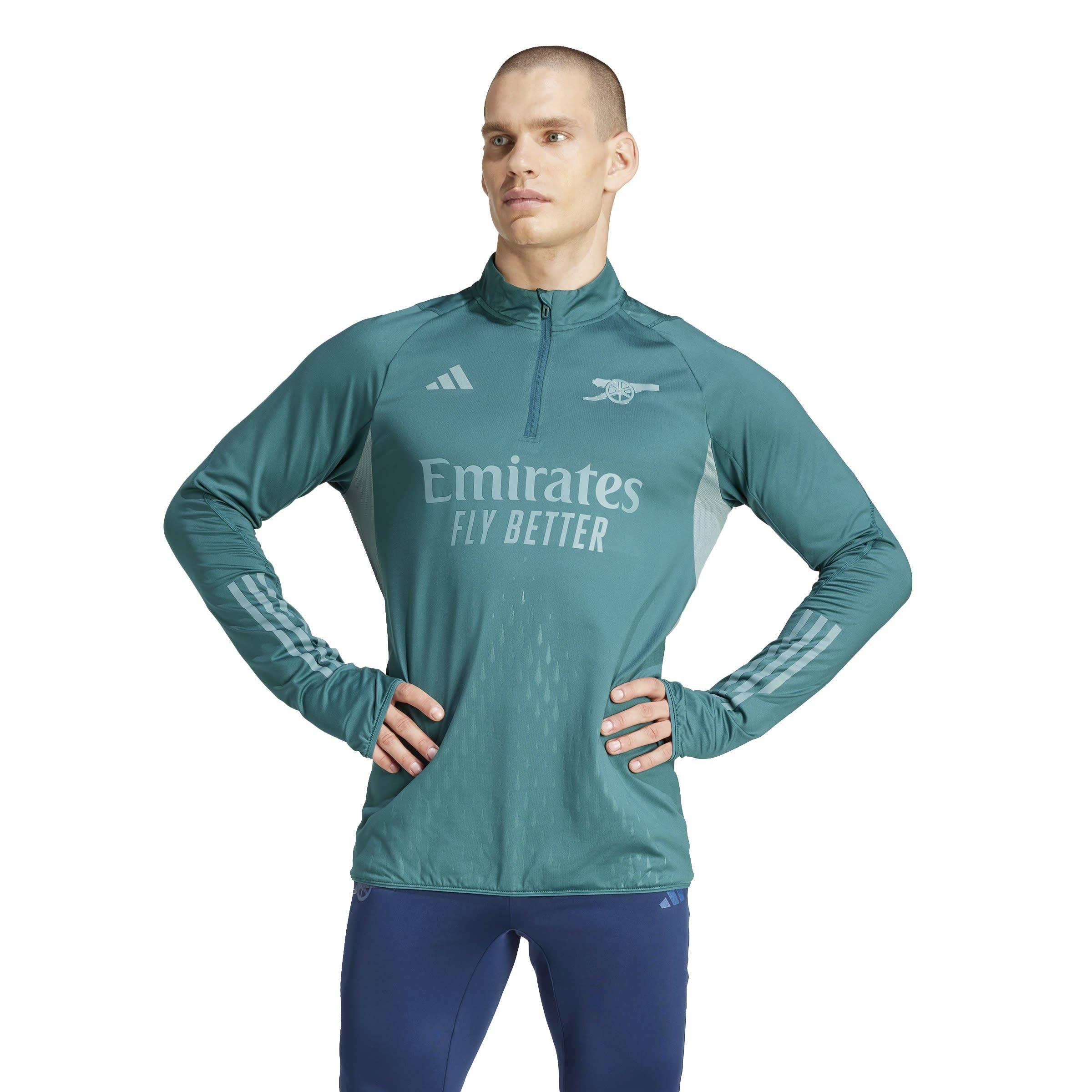 Green - adidas - Men's Tiro 23 Arsenal AEROREADY Long Sleeve Slim Fit Rain Anoraks - 1