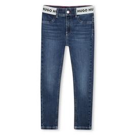 Hugo Logo Tape Skinny Jeans Juniors