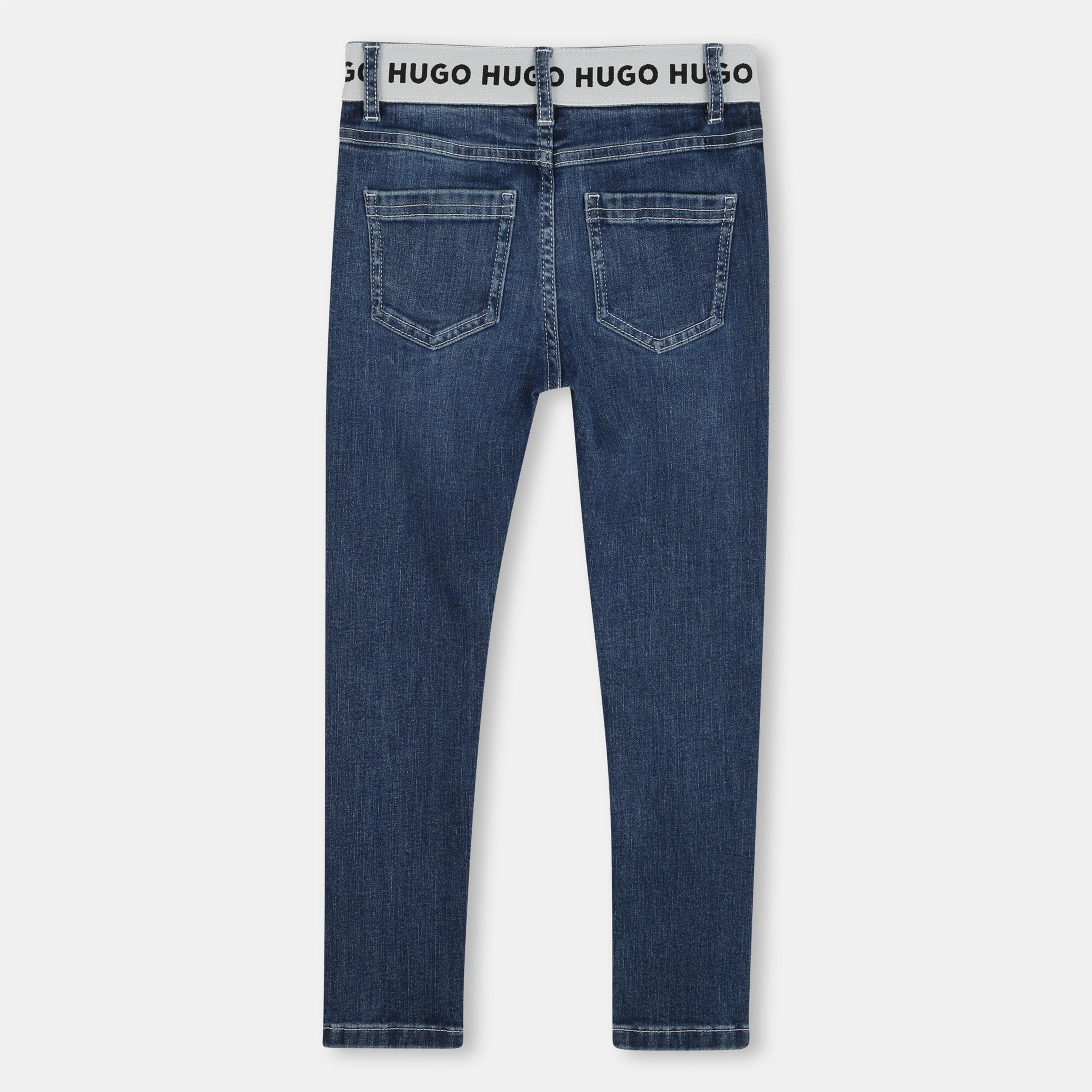 Blauer Z10 - Hugo - Kids' Logo Tape Skinny Jeans - 2