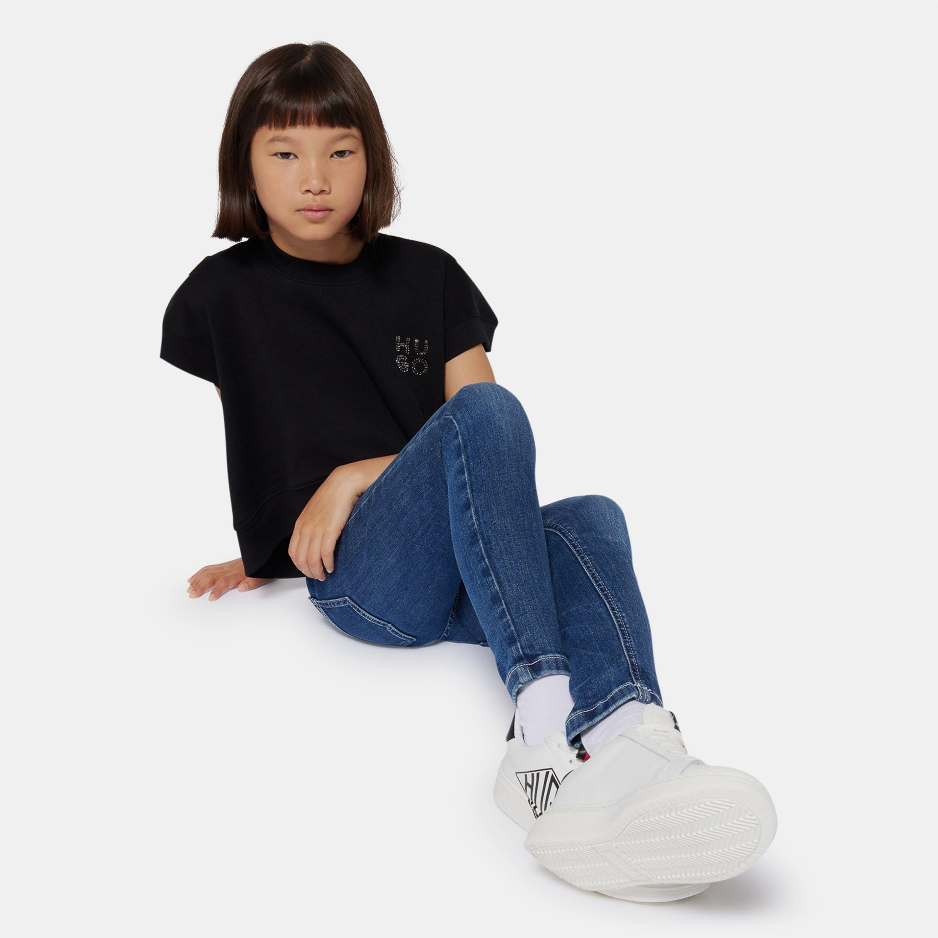 Blauer Z10 - Hugo - Kids' Logo Tape Skinny Jeans - 3