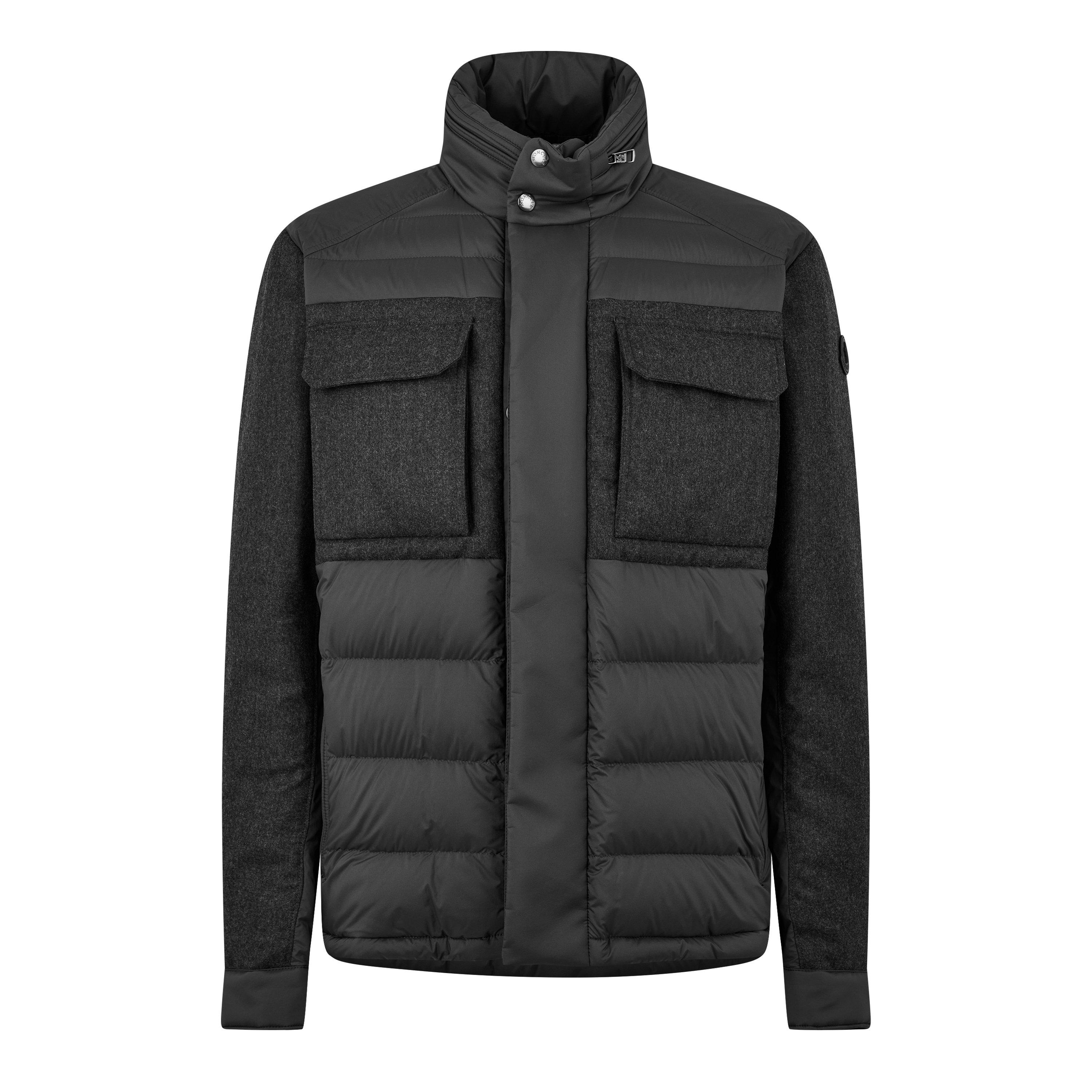 Charcoal 927 - Moncler - Men's Vallanta Goose Down Short Puffer Jacket - 5