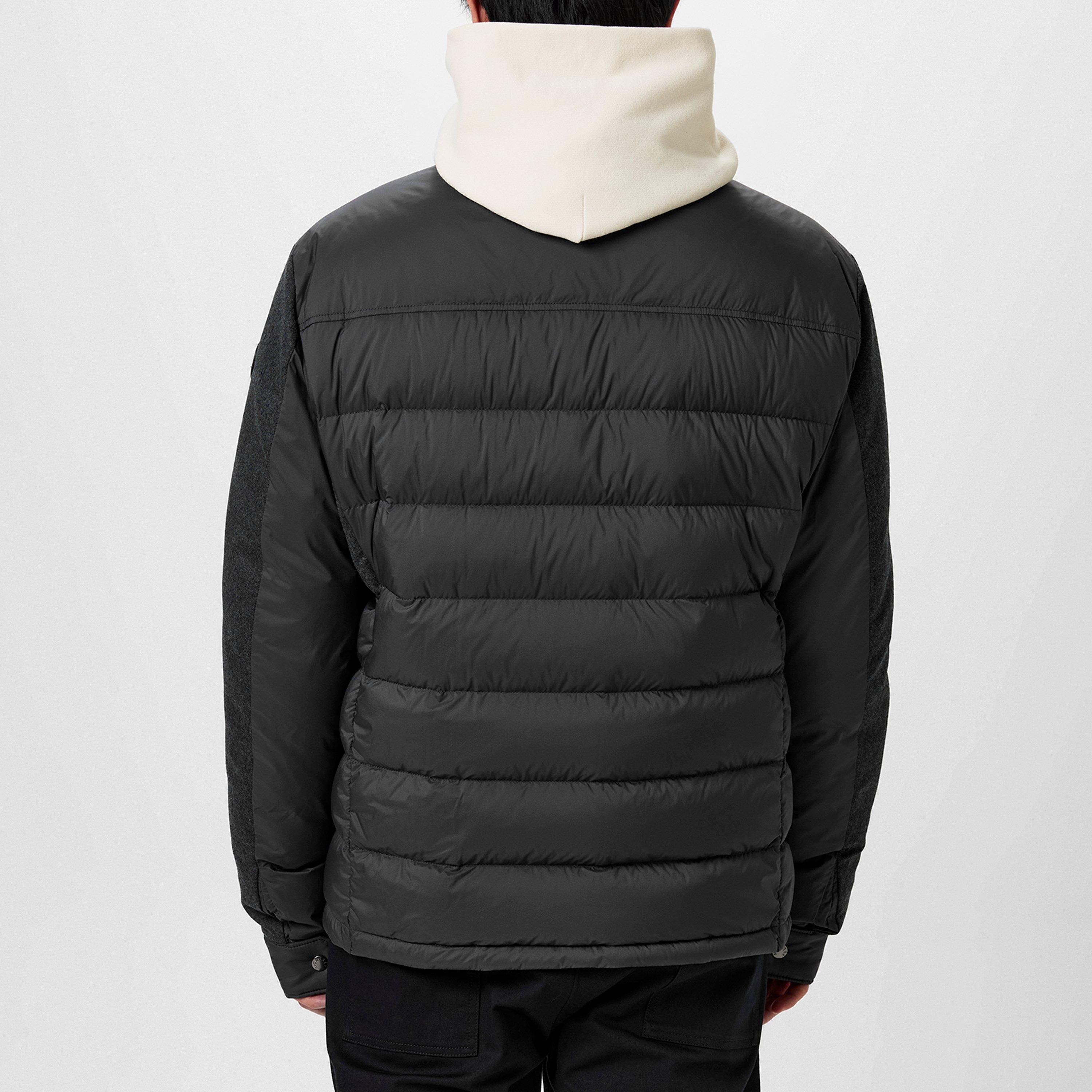 Charcoal 927 - Moncler - Men's Vallanta Goose Down Short Puffer Jacket - 3