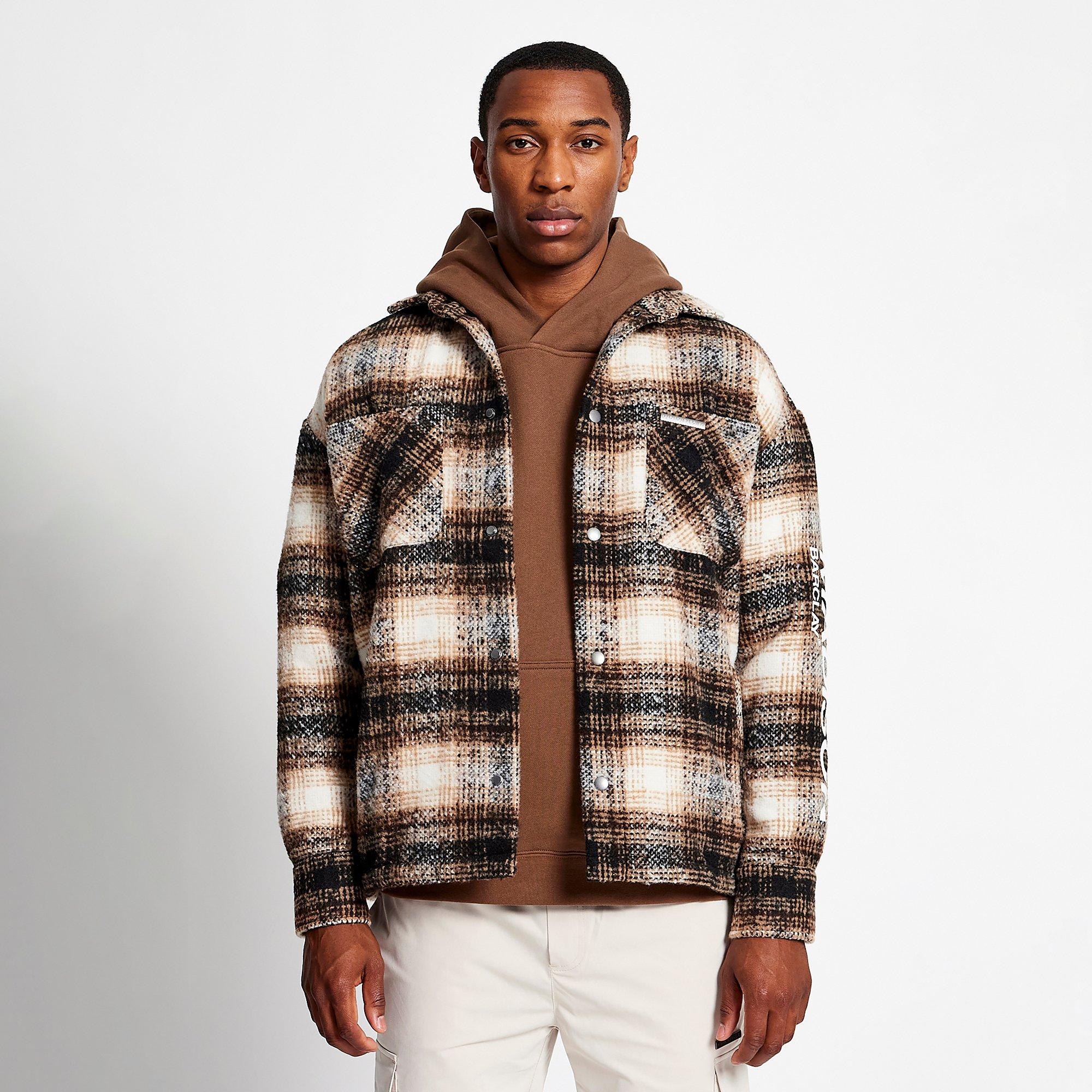 Madison Barclay | Chrysler Boxy Check Long Sleeve Overshirt