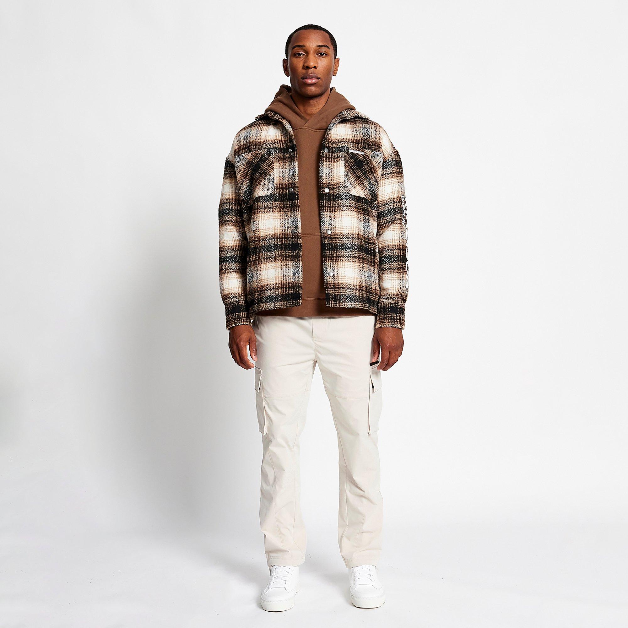 Schokolade - Madison Barclay - Chrysl Boxy Check Shacket - 5