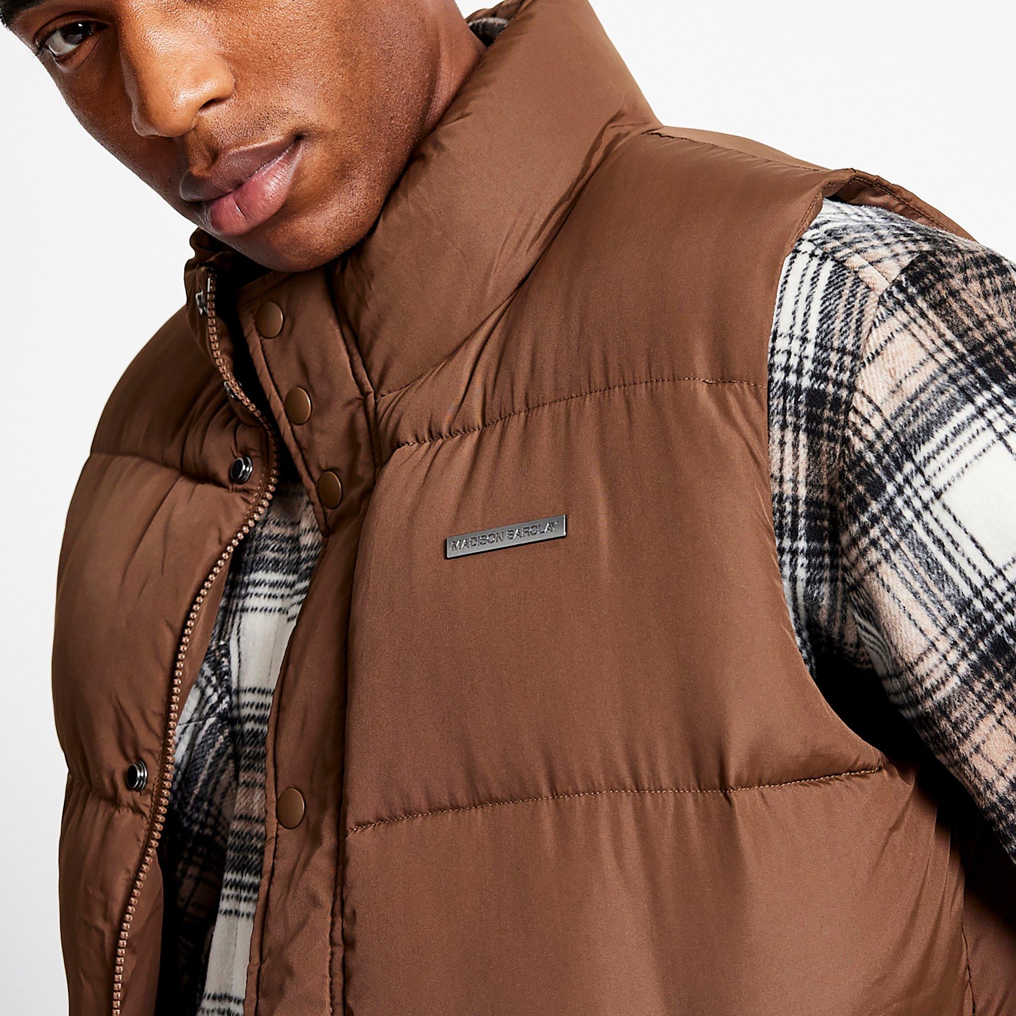 Cioccolato - Madison Barclay - Coney Chocolate Quilted Sleeveless Gilet - 3