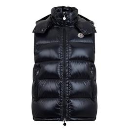 Moncler Bormes Hooded Down Gilet