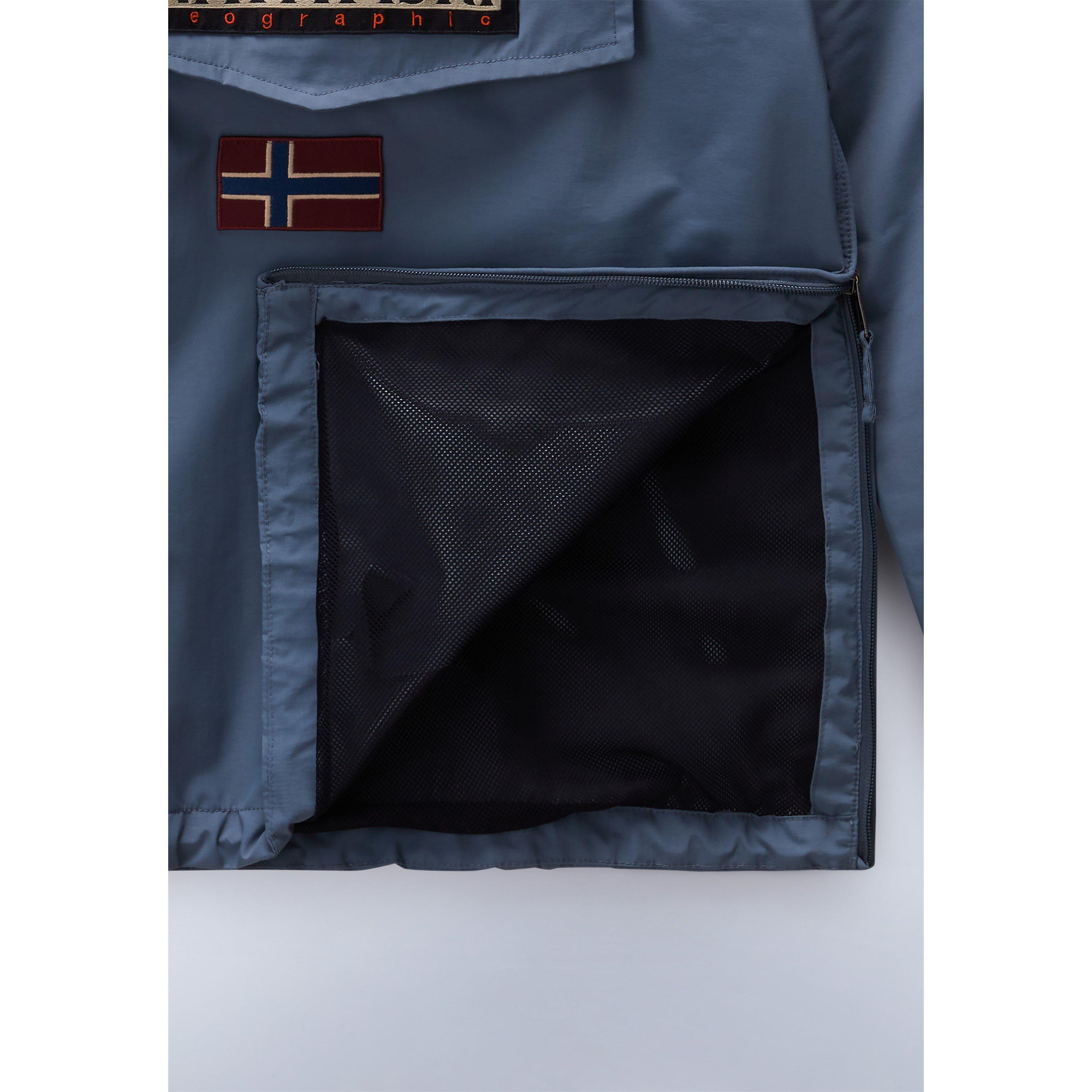 Stormy Weat G1Y - Napapijri - Men's Rainforest Stormy Weather Waterproof Half-Zip Rain Anorak - 3