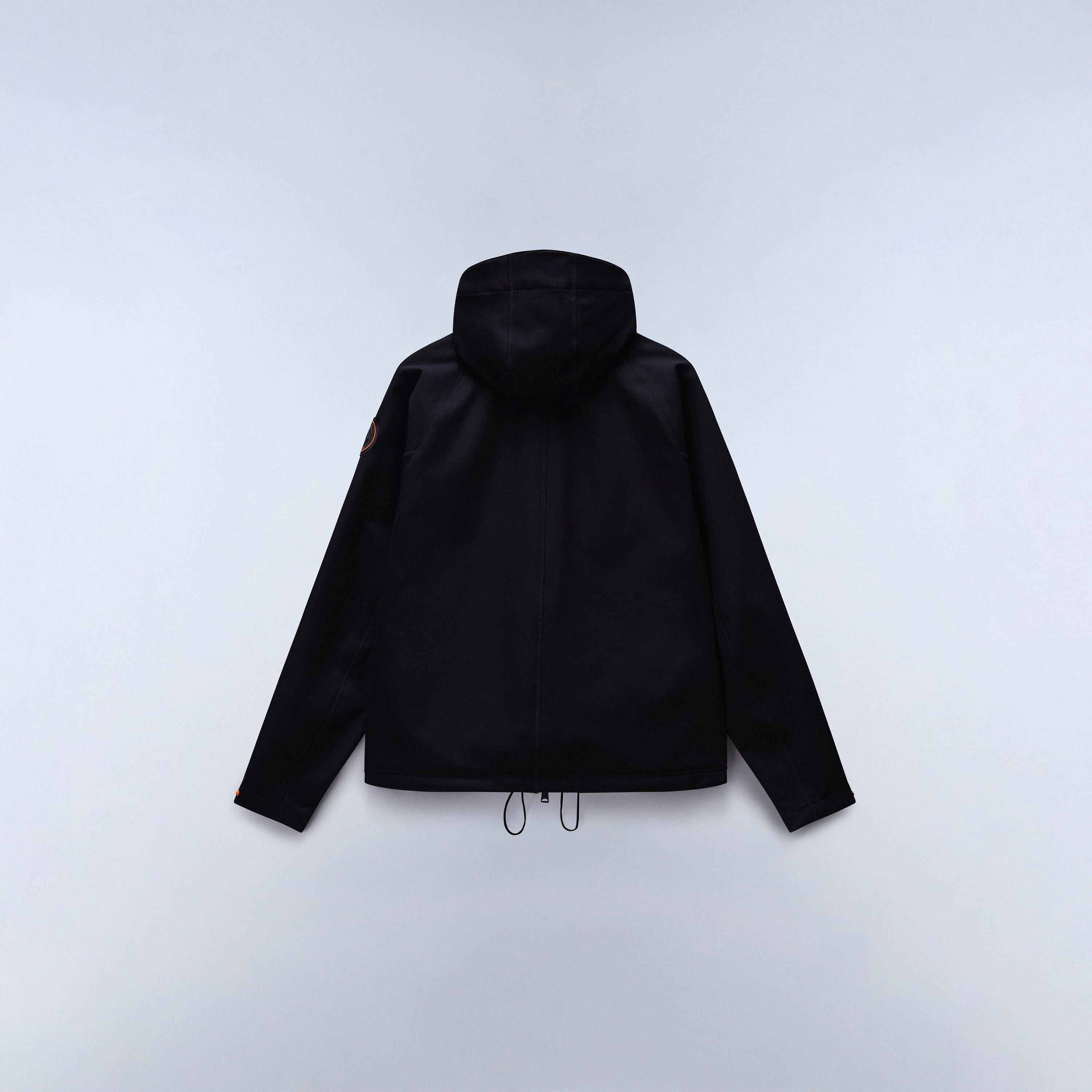 Black Beauty - Napapijri - Men's Rivalto Water Resistant Long Sleeve Rain Anorak - 2