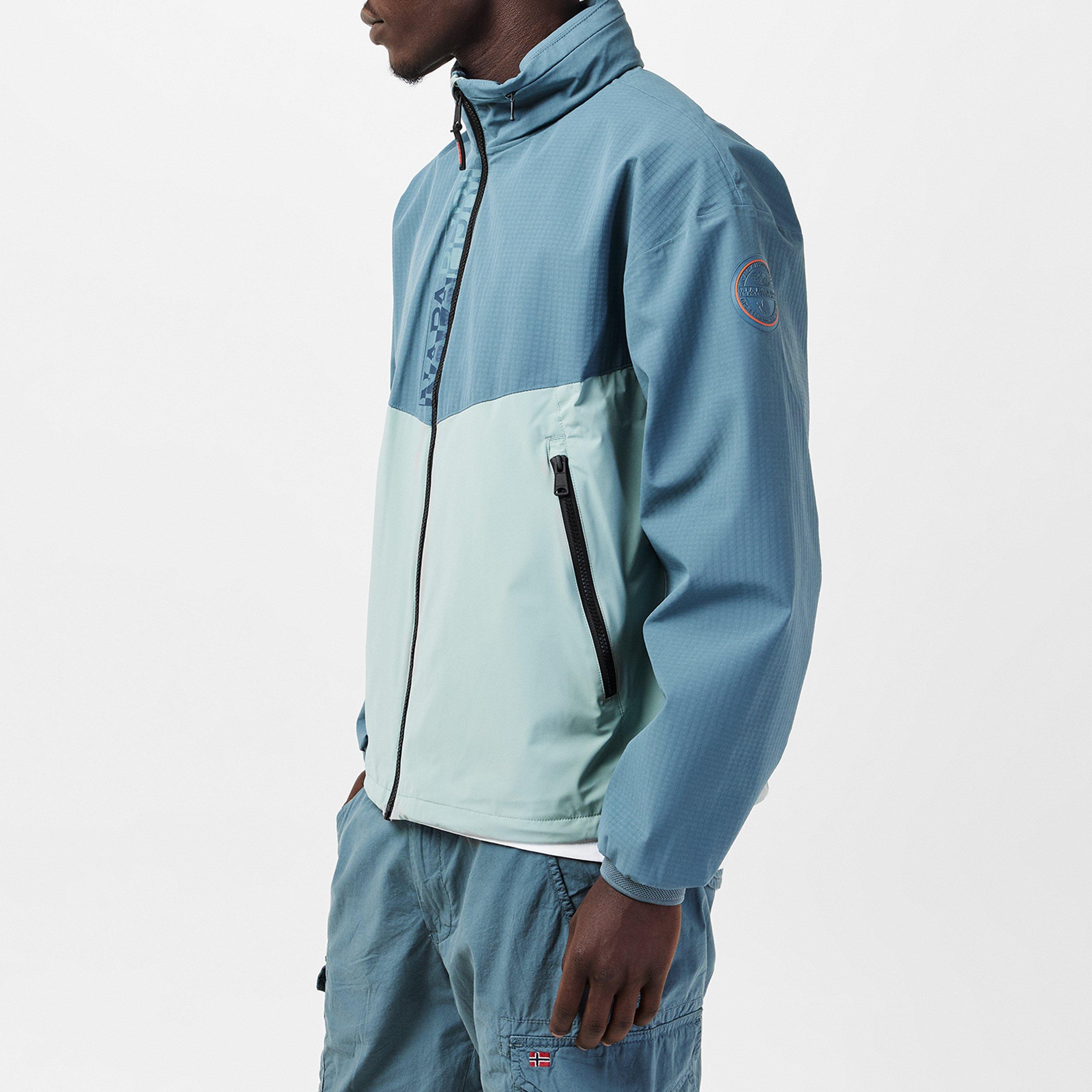 Stormy Weat G1Y - Napapijri - Men's Clay Black Rain Anorak - 3