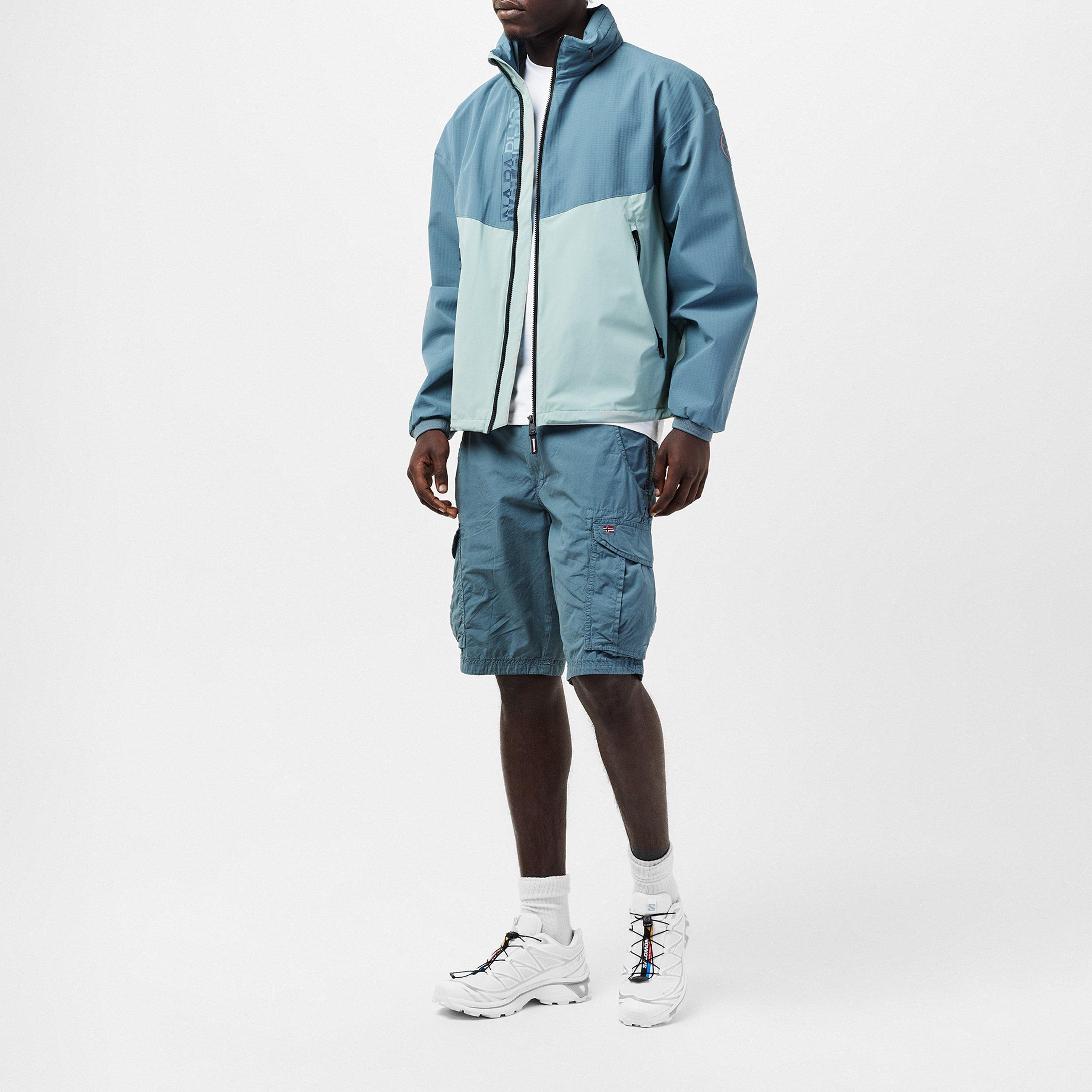 Stormy Weat G1Y - Napapijri - Men's Clay Black Rain Anorak - 6