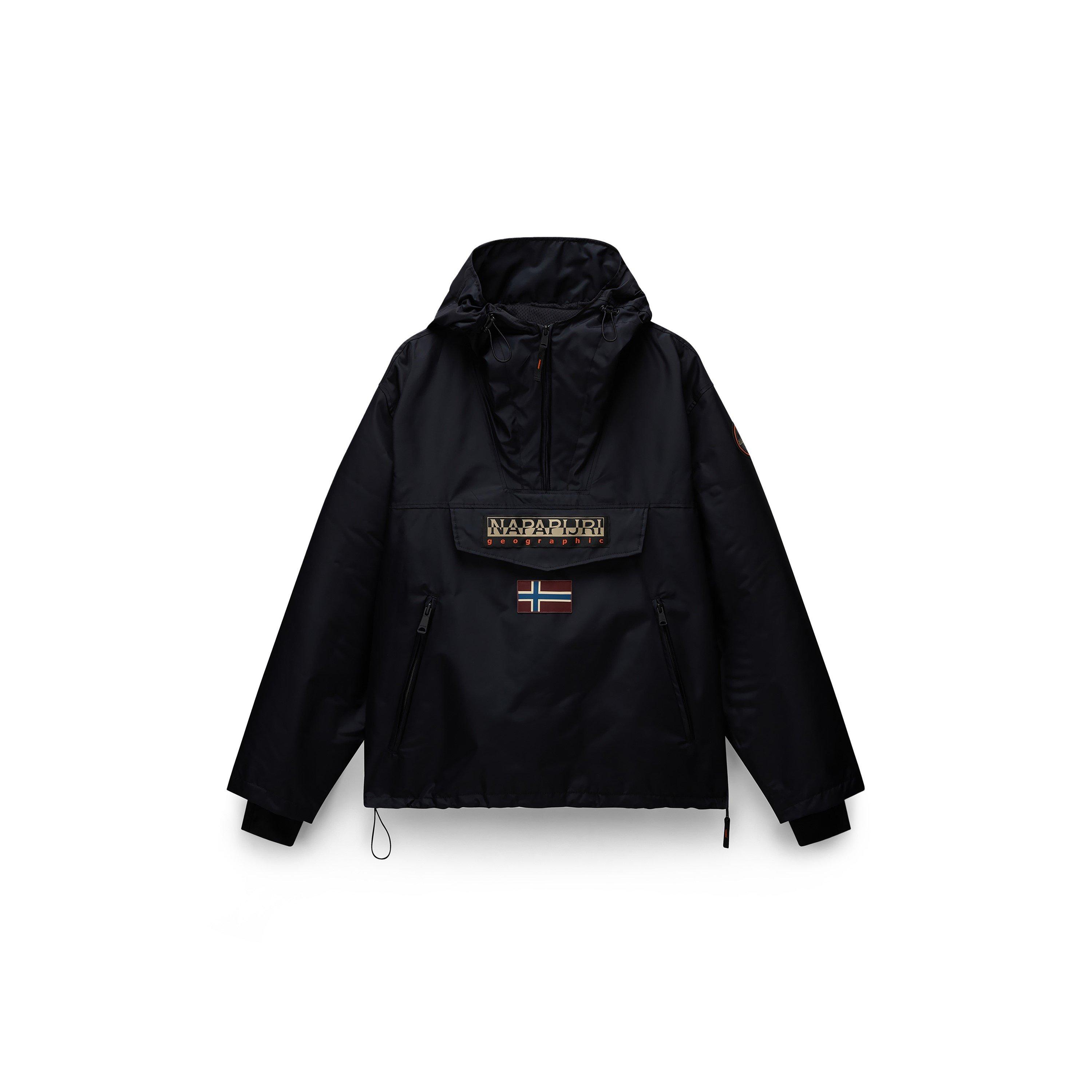 Napapijri Men's Rainforest Waterproof Half-Zip Rain Anorak