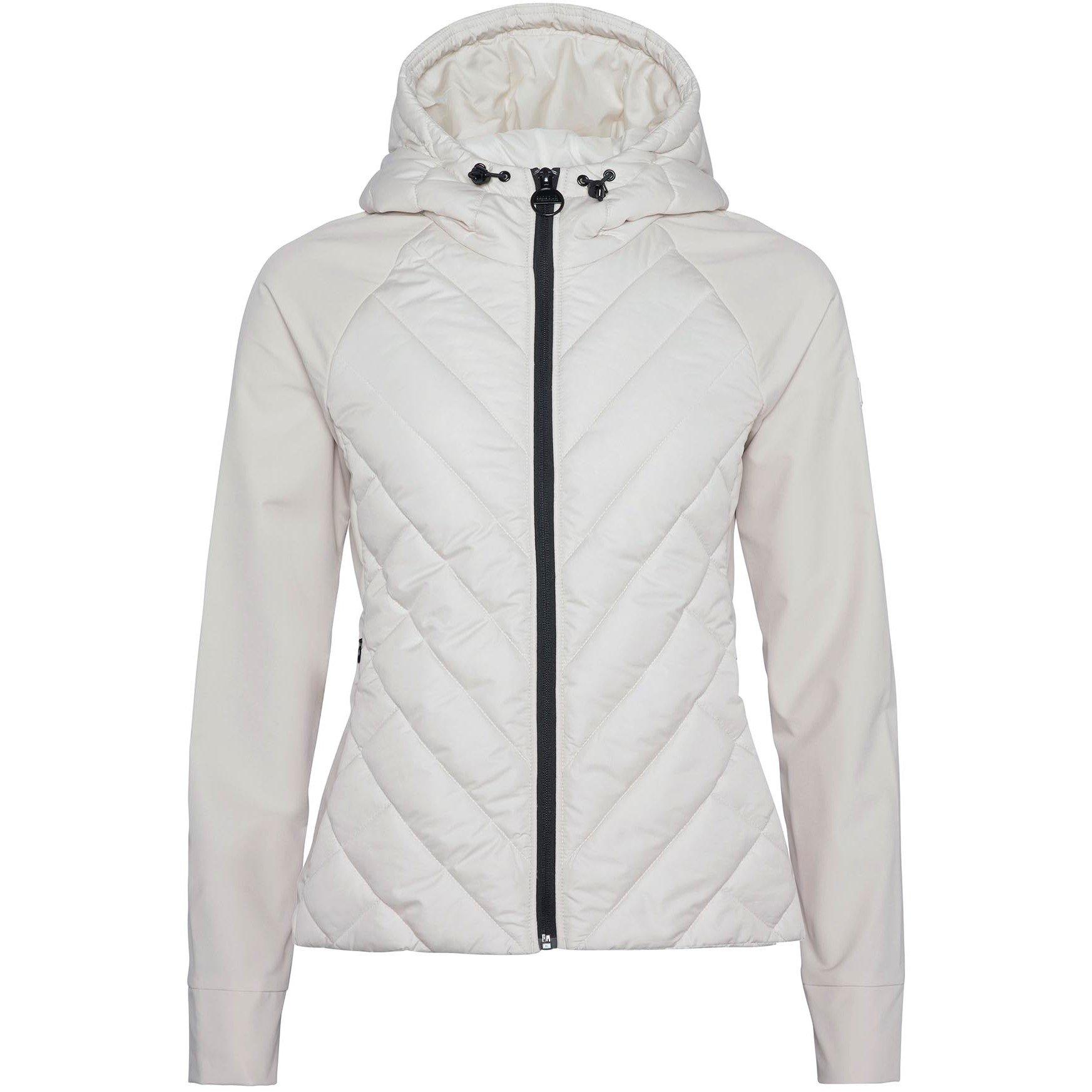 Silver Birch - Barbour International - Womens Dakota Quilted Sweatshirt - 6