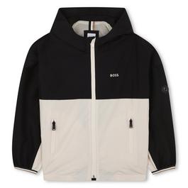 Boss Kids Colour Black Windbreaker