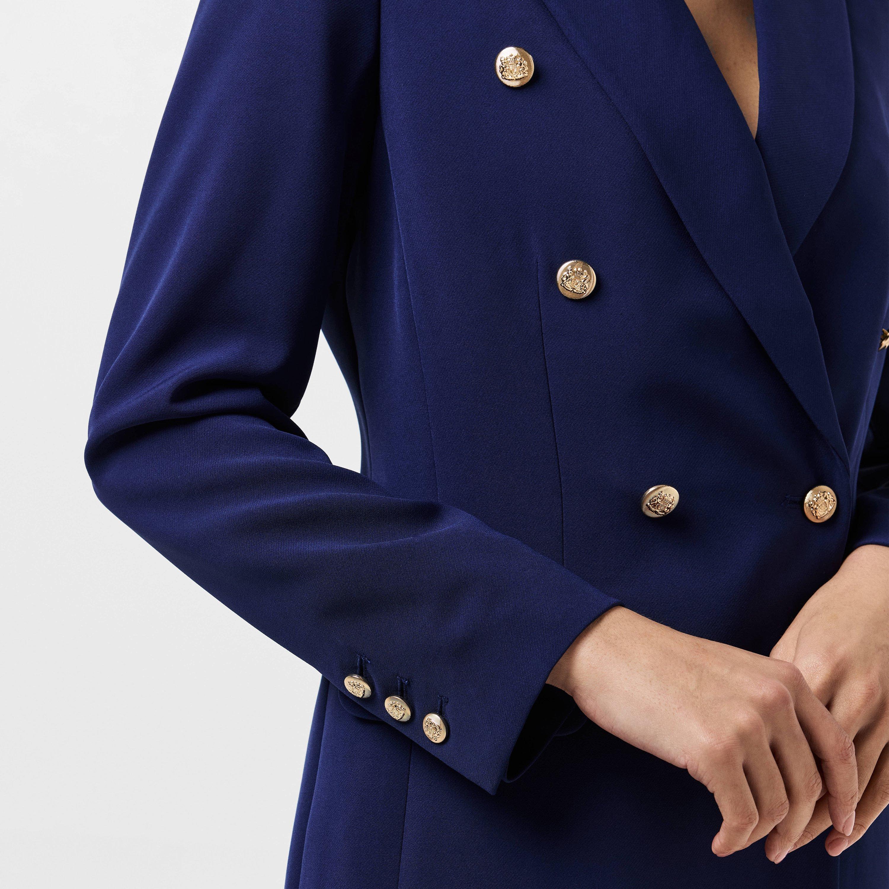 Navy - Finery - Women's Orla Tailored Lightweight Blazer - 5