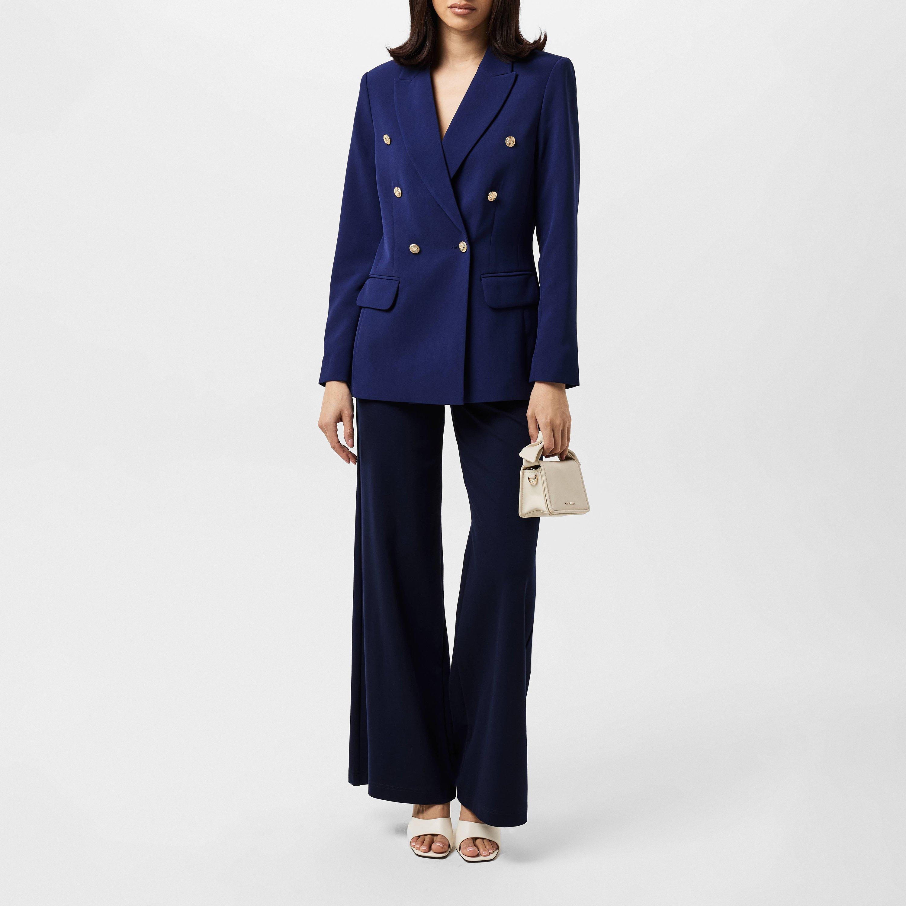 Navy - Finery - Women's Orla Tailored Lightweight Blazer - 6