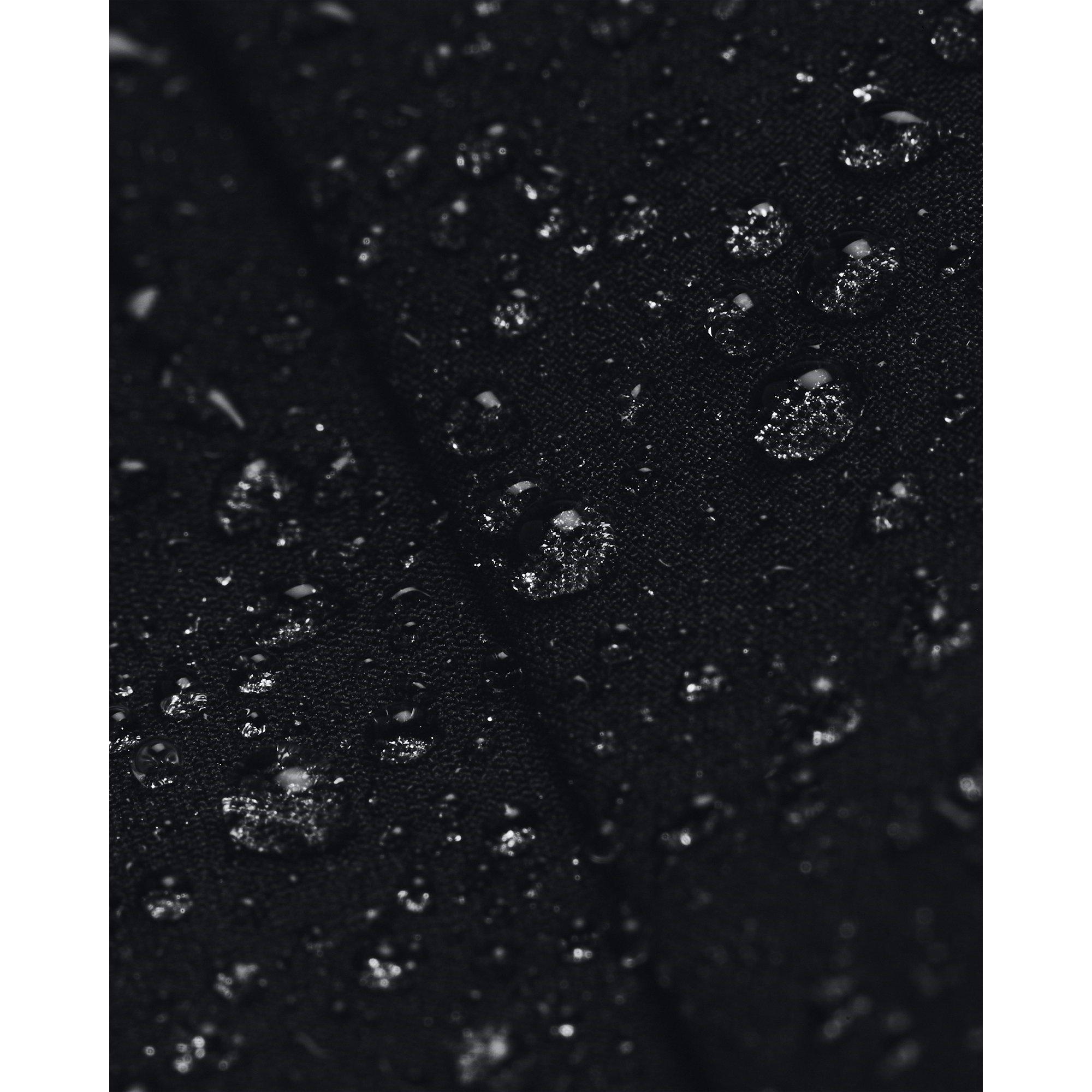 Black/White - Under Armour - Men's  Stretch Wind-Resistant Windbreaker - 5