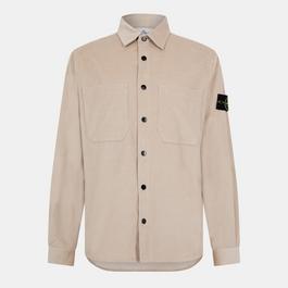 Stone Island Cargo Camo Button Up Shirt