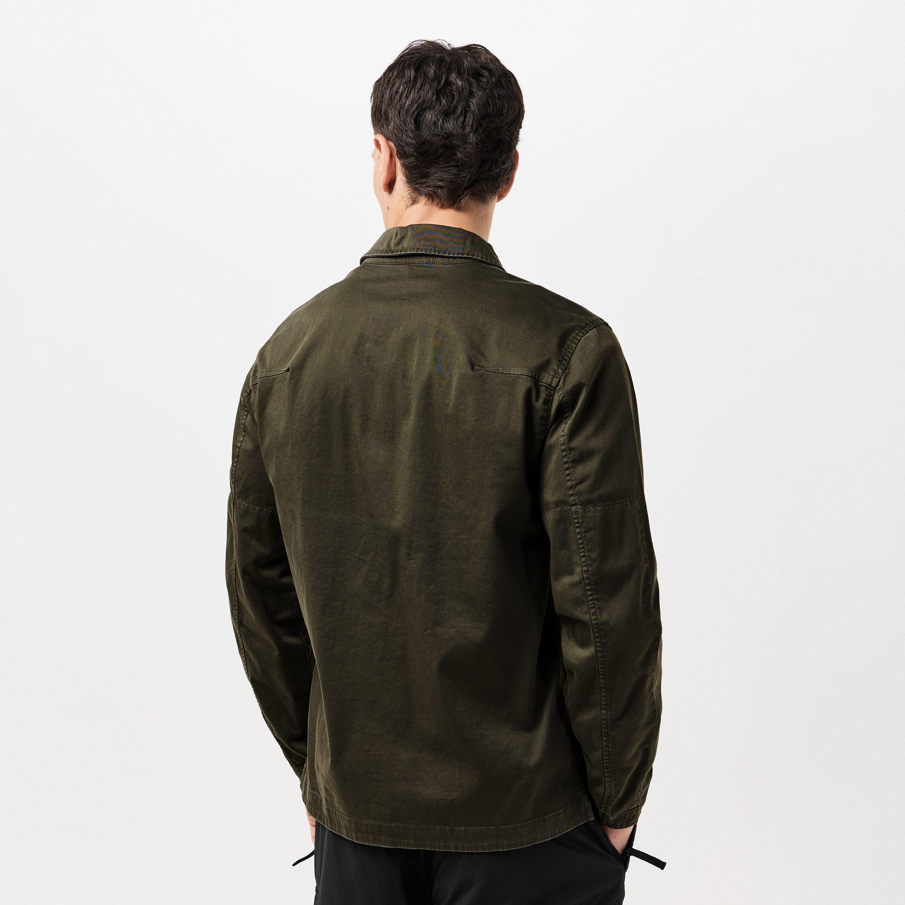 Verde V0054 - Stone Island - Men's Cotton Long Sleeve Overshirt - 4