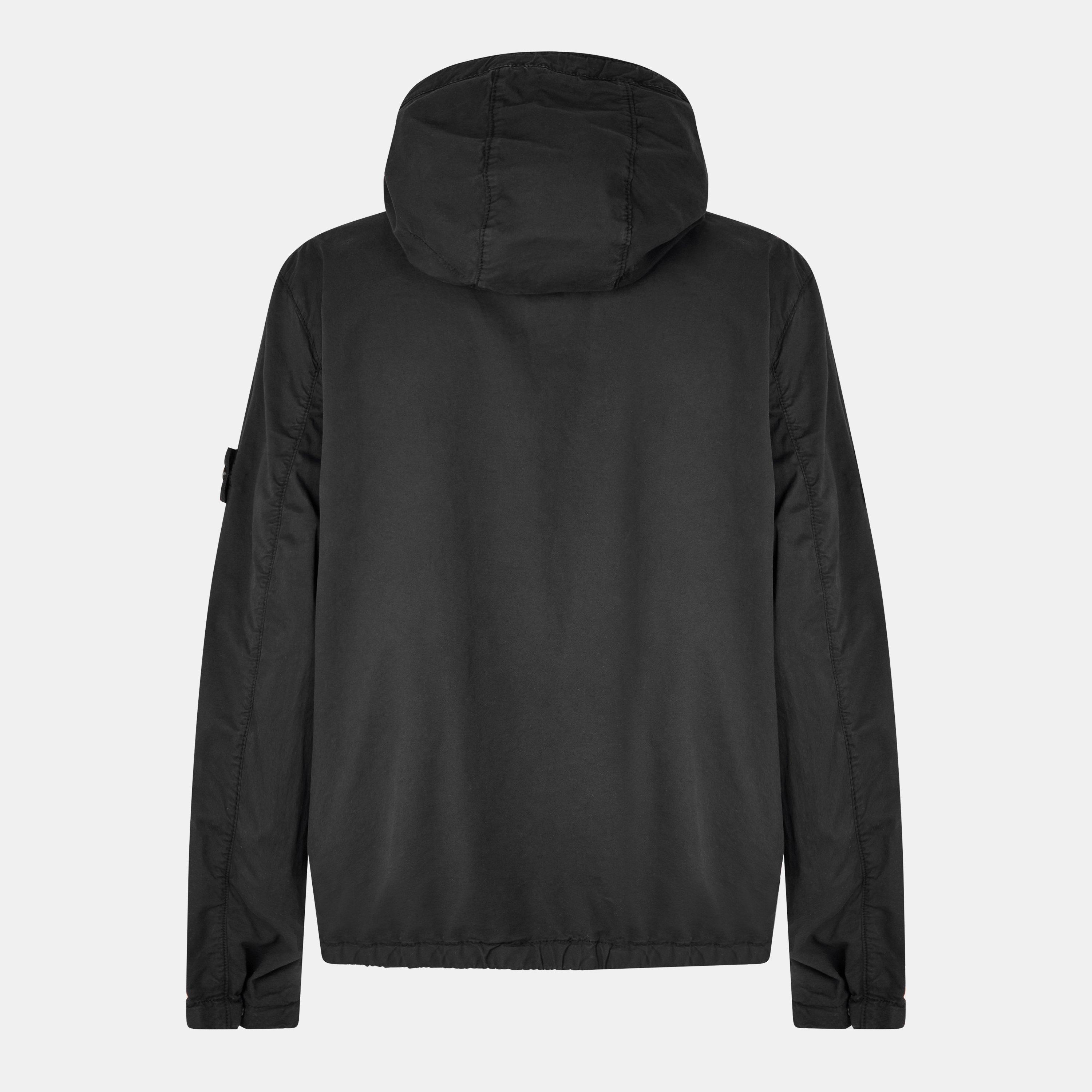 Stone Island | Men's Supima Cotton Twill Hooded Long Sleeve