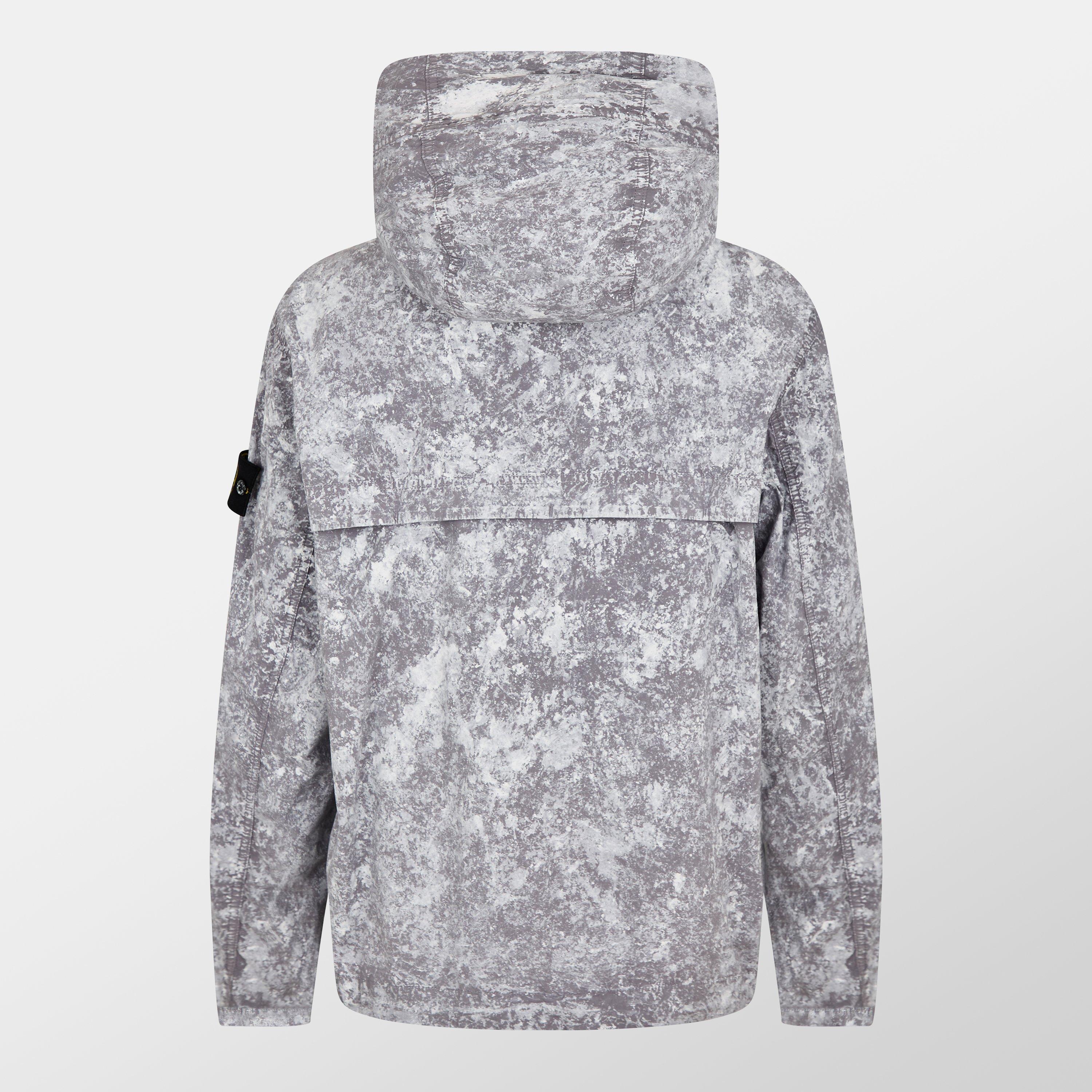 G Perla V0061 - Stone Island - Men's Tela Water Resistant Cotton Hooded Long Sleeve Parka - 2