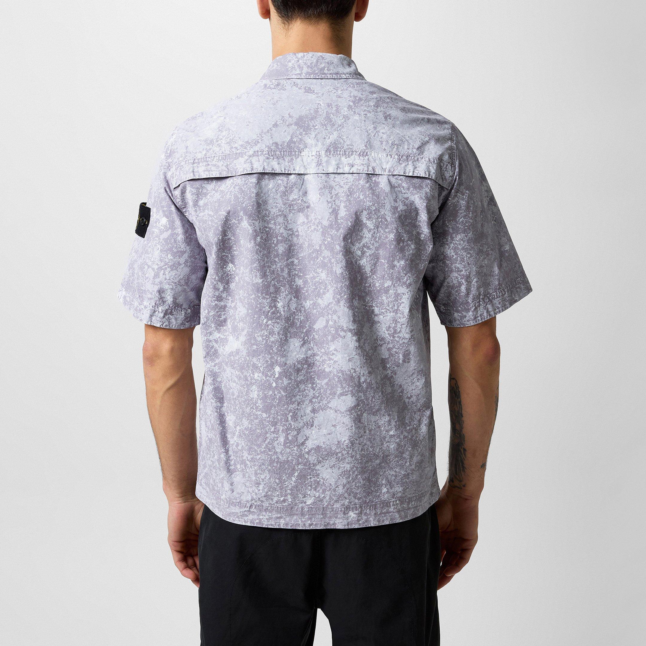 G Perla V0061 - Stone Island - Fine Canvas Overshirt - 3