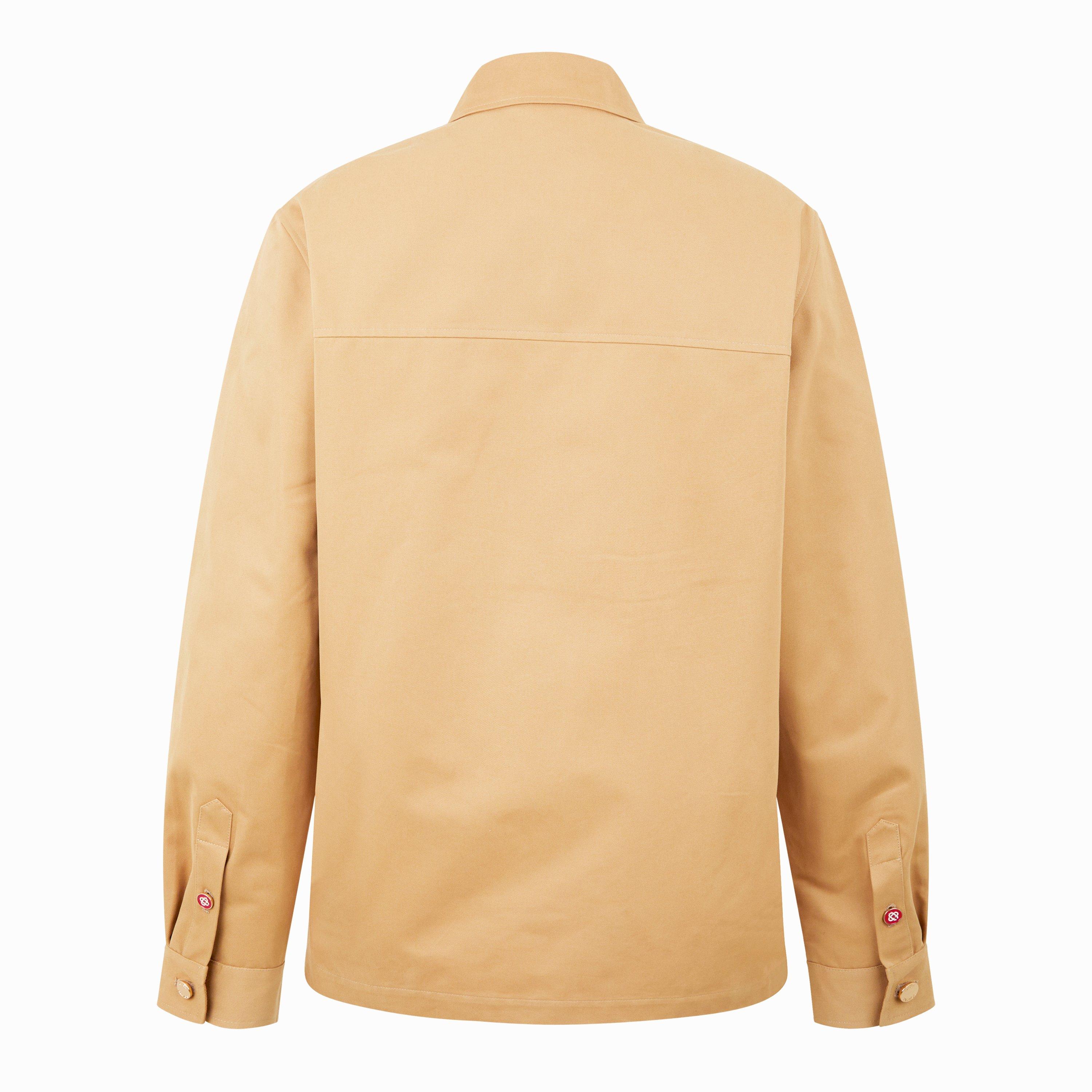 Beige - Casablanca - Men's Work Zipped Harrington Jacket - 2