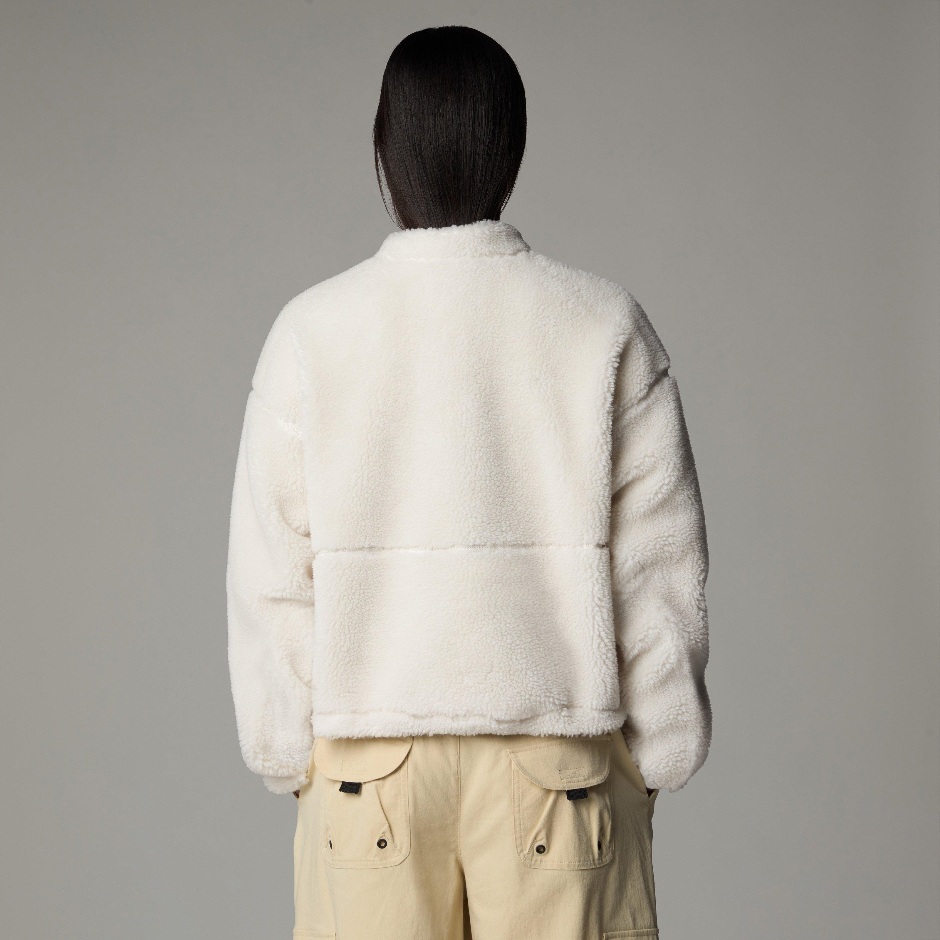 White Dune - The North Face - Extreme Pile Full Zip Fleece Top - 2