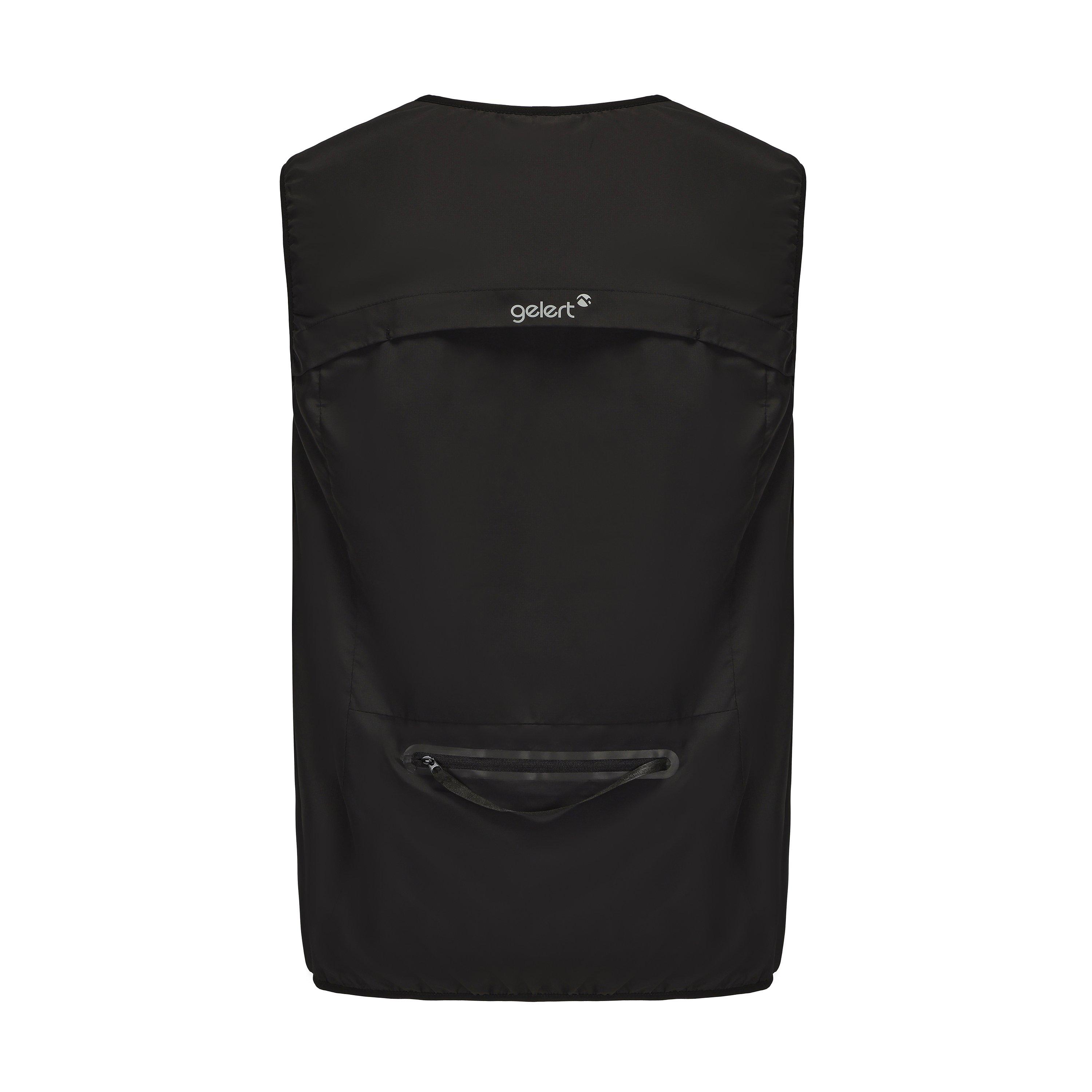 Zwart - Gelert - Packable Gilet Mens - 2