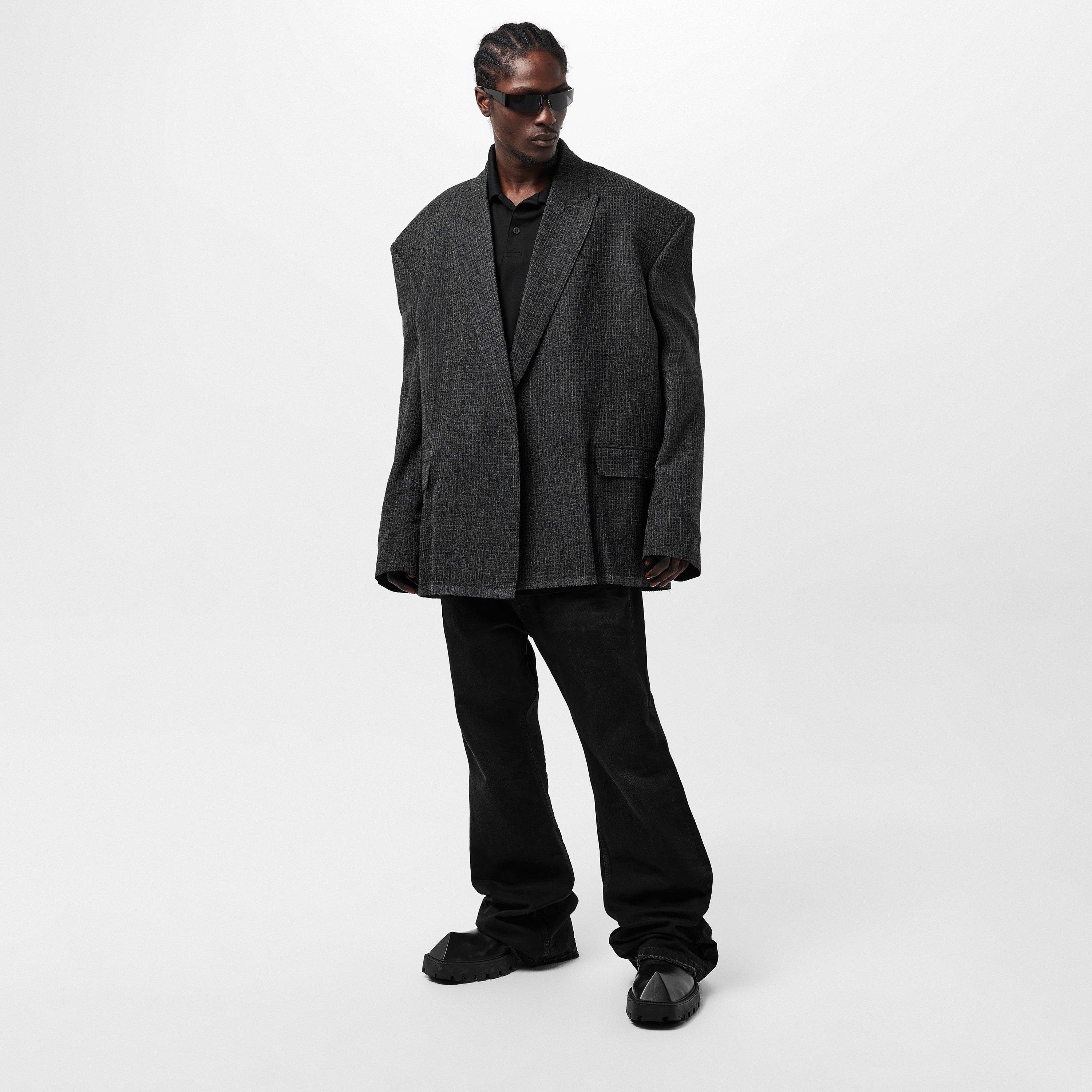 Balenciaga　24ss blazer Balenciaga | Men's Seamless Tailored Wool Long Sleeve Blazer