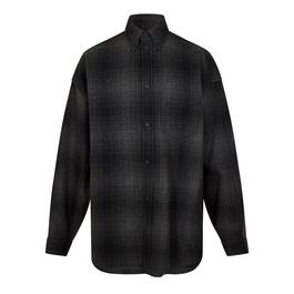 Balenciaga Oversize Check Shirt