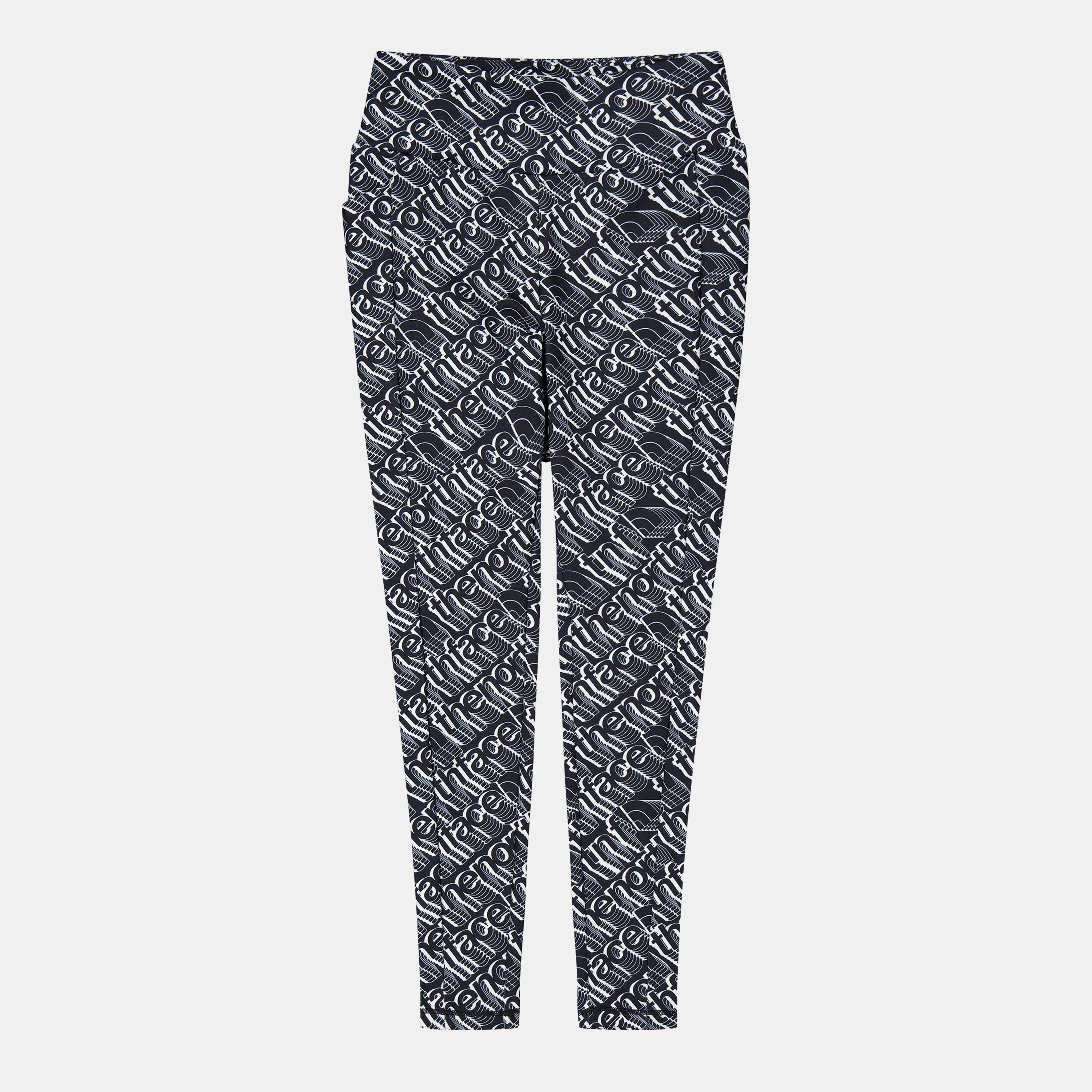 Schwarz - The North Face - Kids' Never Stop Black Leggings - 1