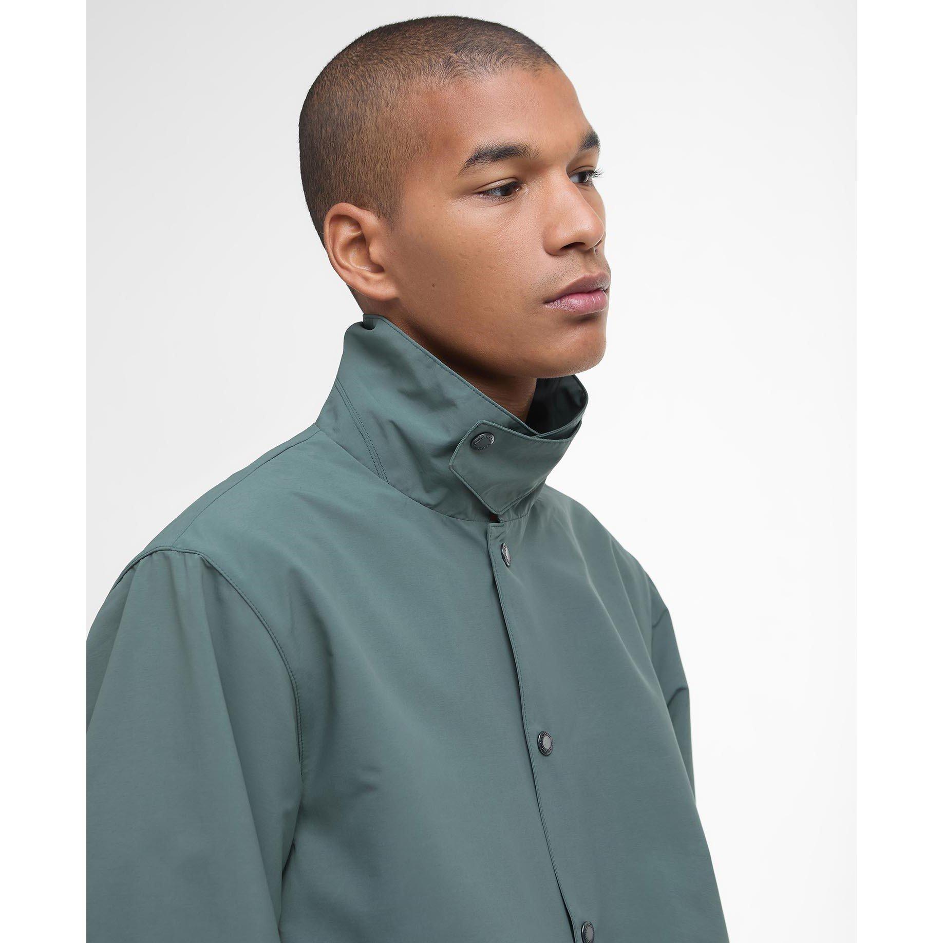 Vintage Teal - Barbour - Men's  Lightweight Long Sleeve Drawcord Coach Jacket - 4