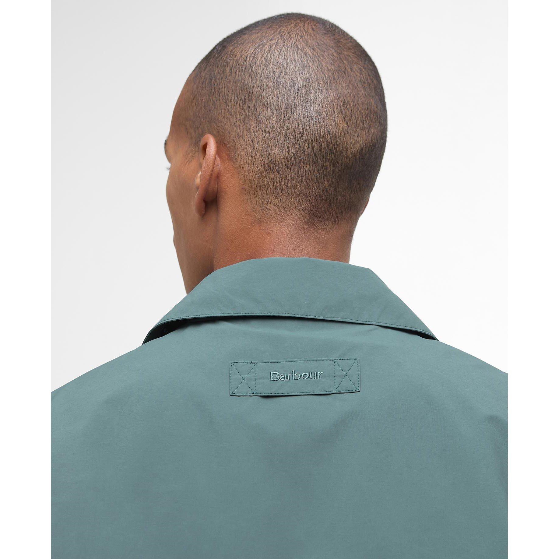 Vintage Teal - Barbour - Men's  Lightweight Long Sleeve Drawcord Coach Jacket - 5