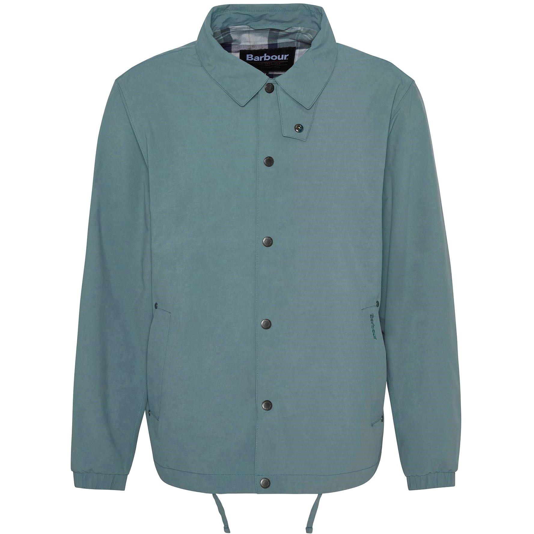 Vintage Teal - Barbour - Men's  Lightweight Long Sleeve Drawcord Coach Jacket - 7