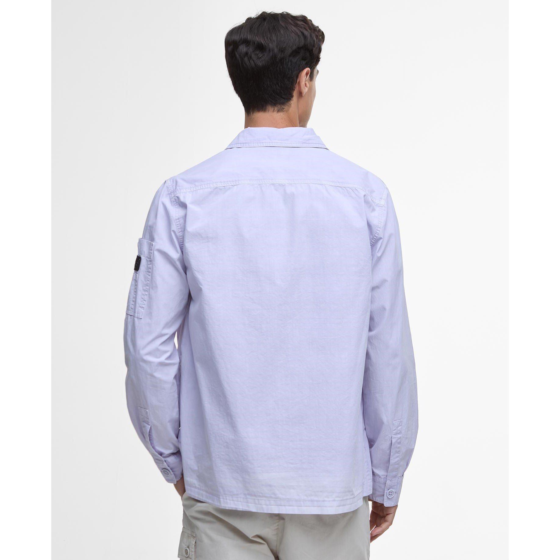 Thistle - Barbour International - Men's Kenneth Cotton Long Sleeve Overshirt - 2