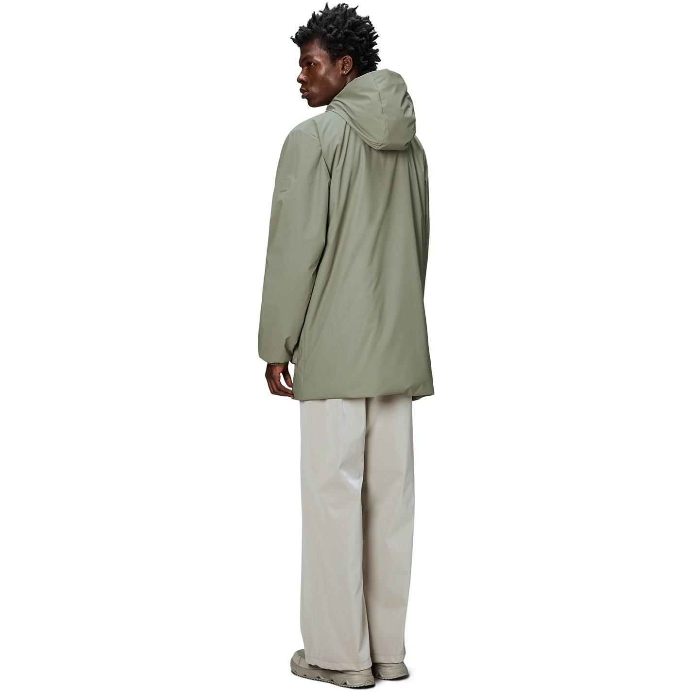 Rains Men's Lohja Long Waterproof Insulated Cargo Parka | Flannels