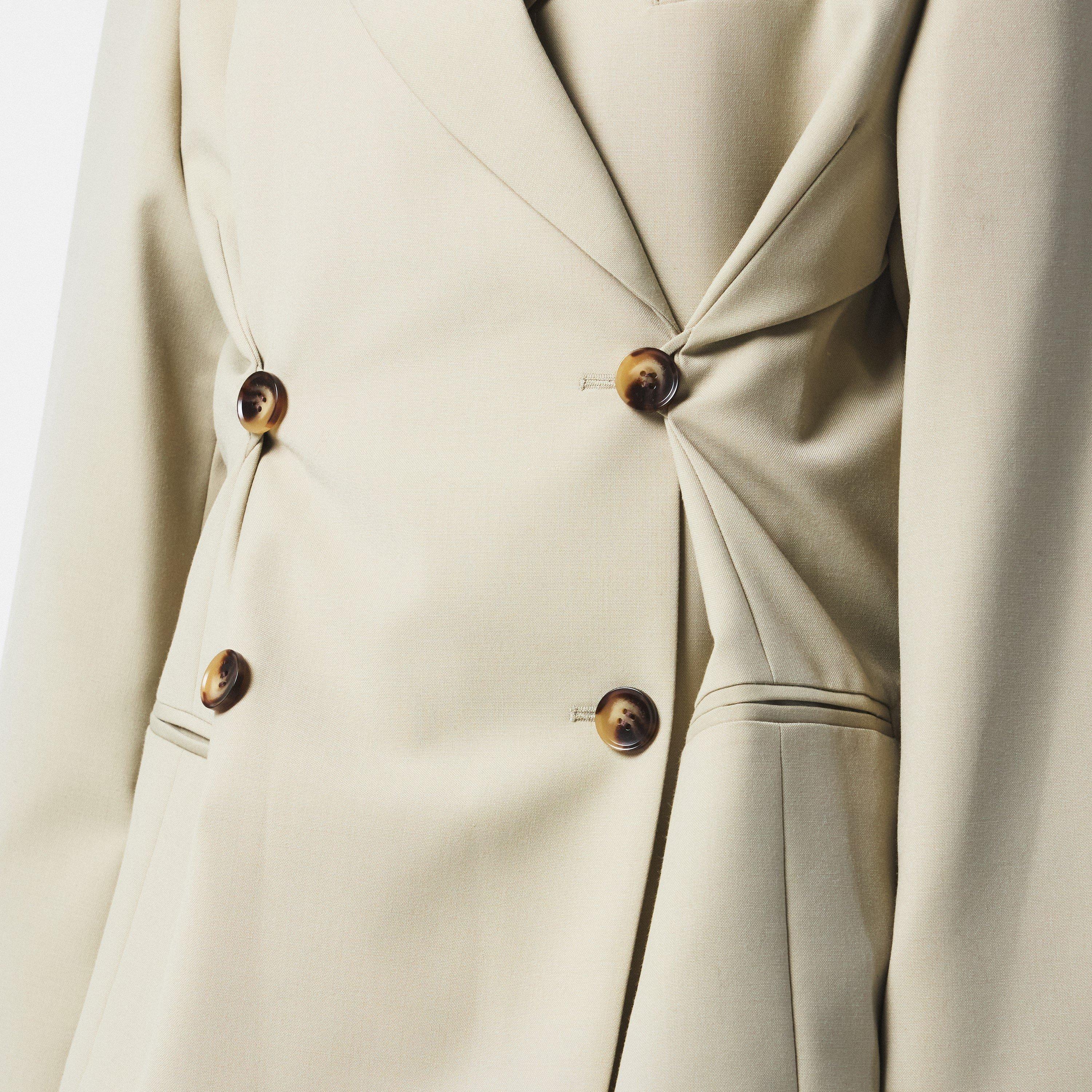 Pale Beige - Axel Arigato - Women's Kaia Blazer - 5