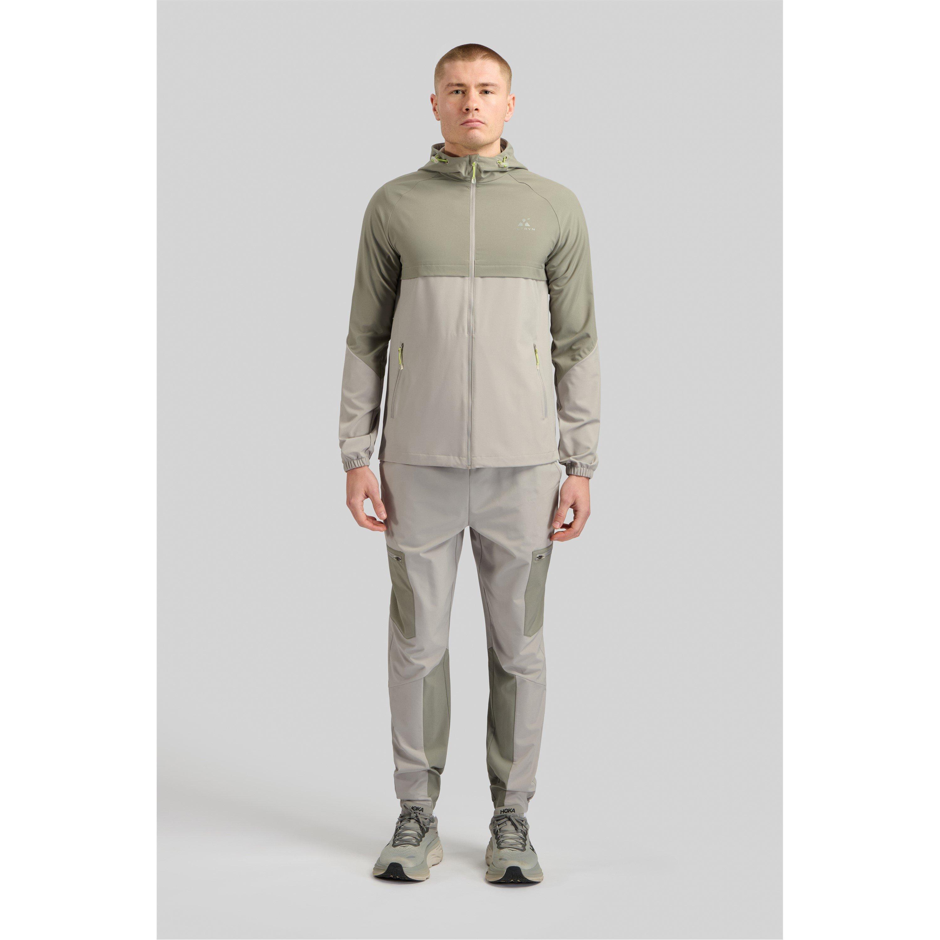 Grey Mix - ALTRYN - Men's Wooderson V2 Water Resistant Reflective Hooded Long Sleeve Softshell Jacket - 1