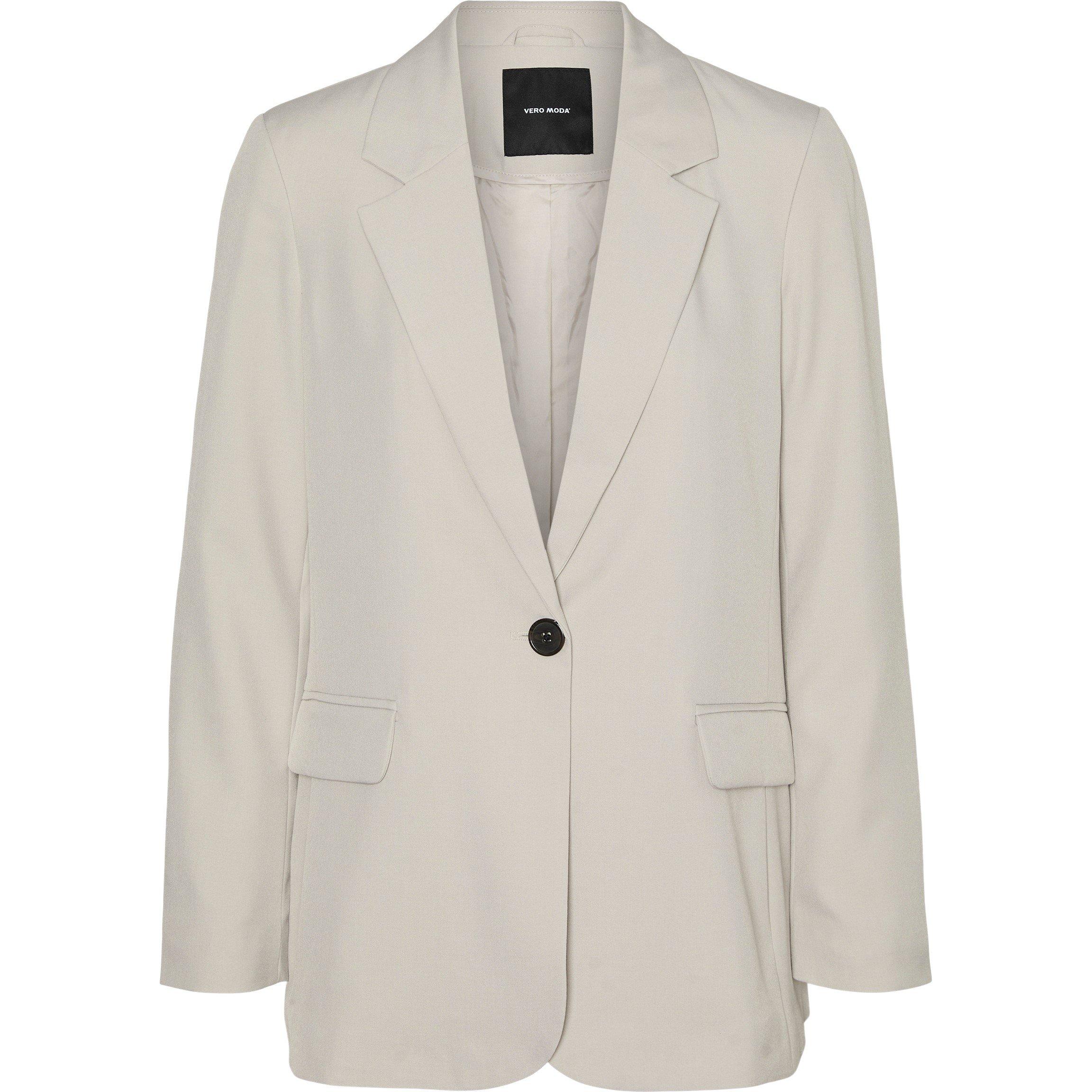Silver Lining - Vero Moda - Women's Relaxed Fit Long-Sleeve Blazer - 6
