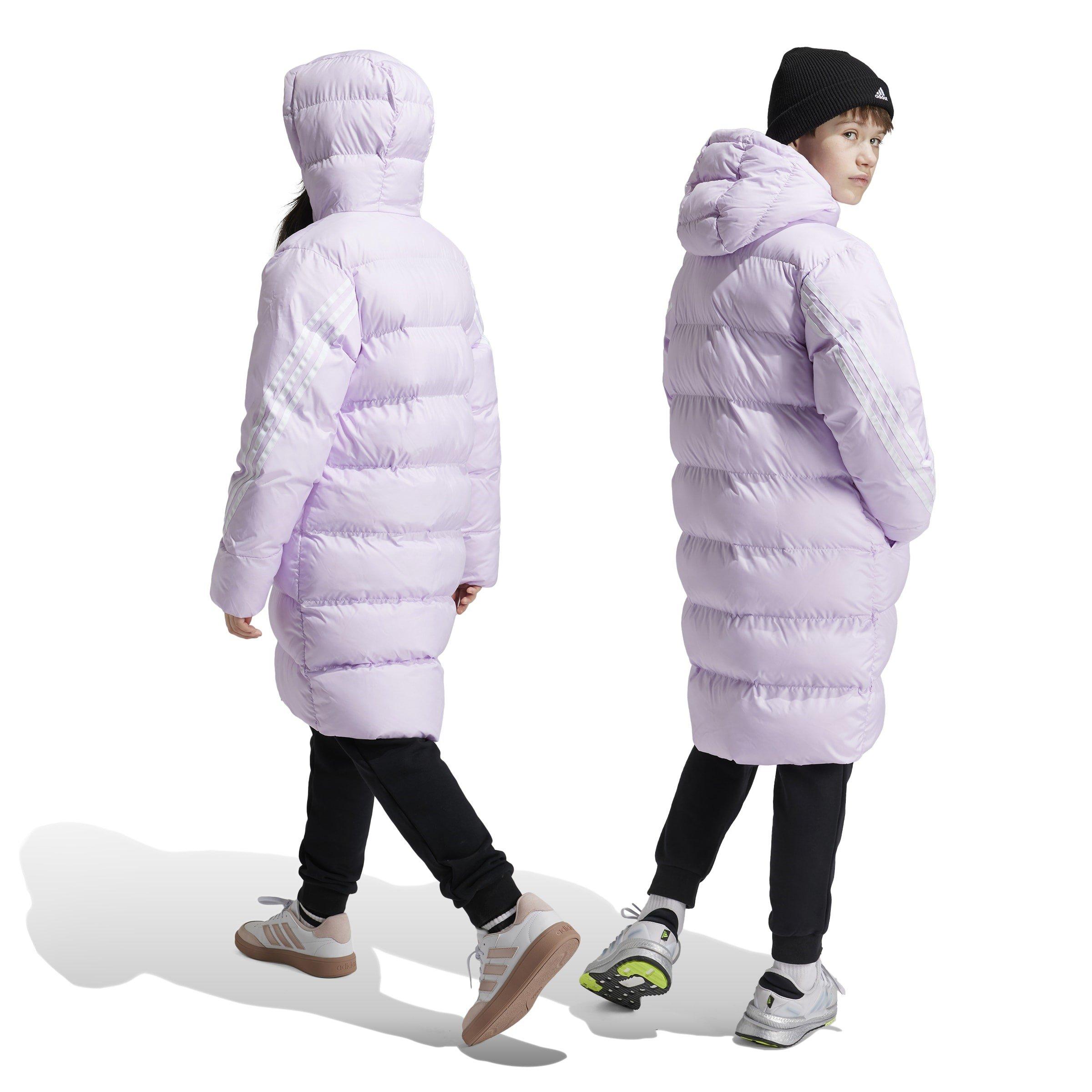 Lavanda Ghiacciata - adidas - Future Icons Hooded Long Sleeve Puffer Jacket - 4