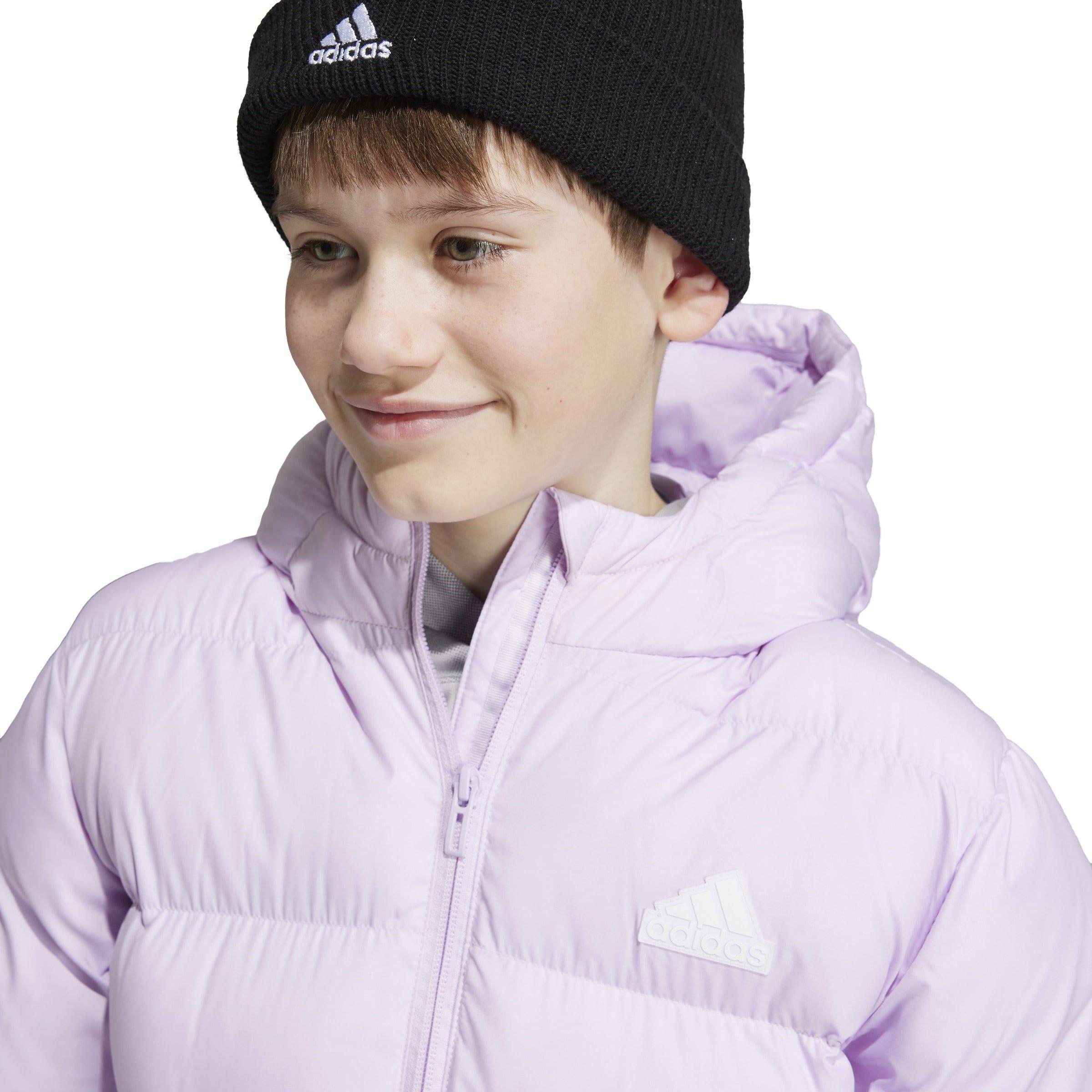 Lavanda Ghiacciata - adidas - Future Icons Hooded Long Sleeve Puffer Jacket - 5