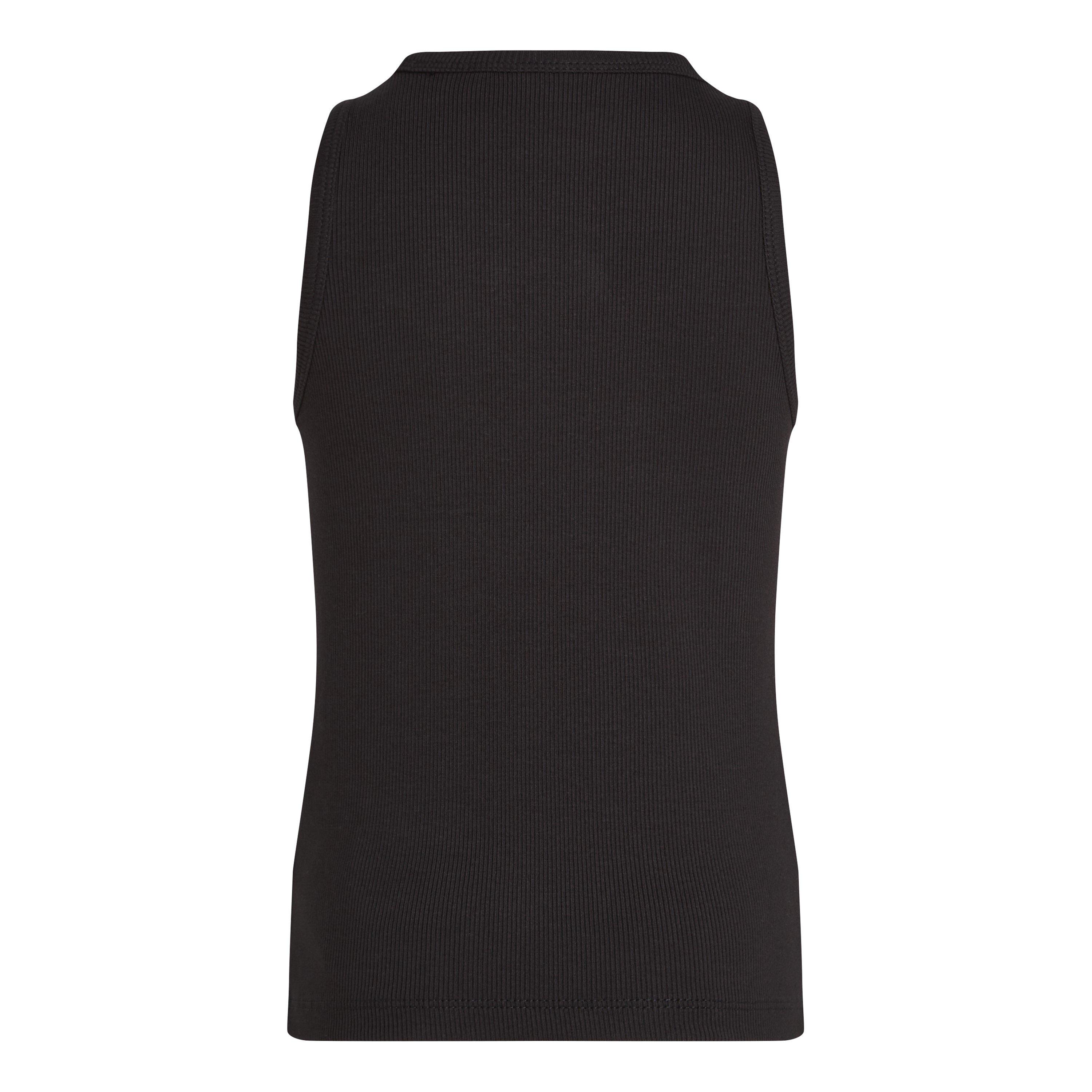 CK Black BEH - Calvin Klein Jeans - Kids' Rib Tank Vest - 5
