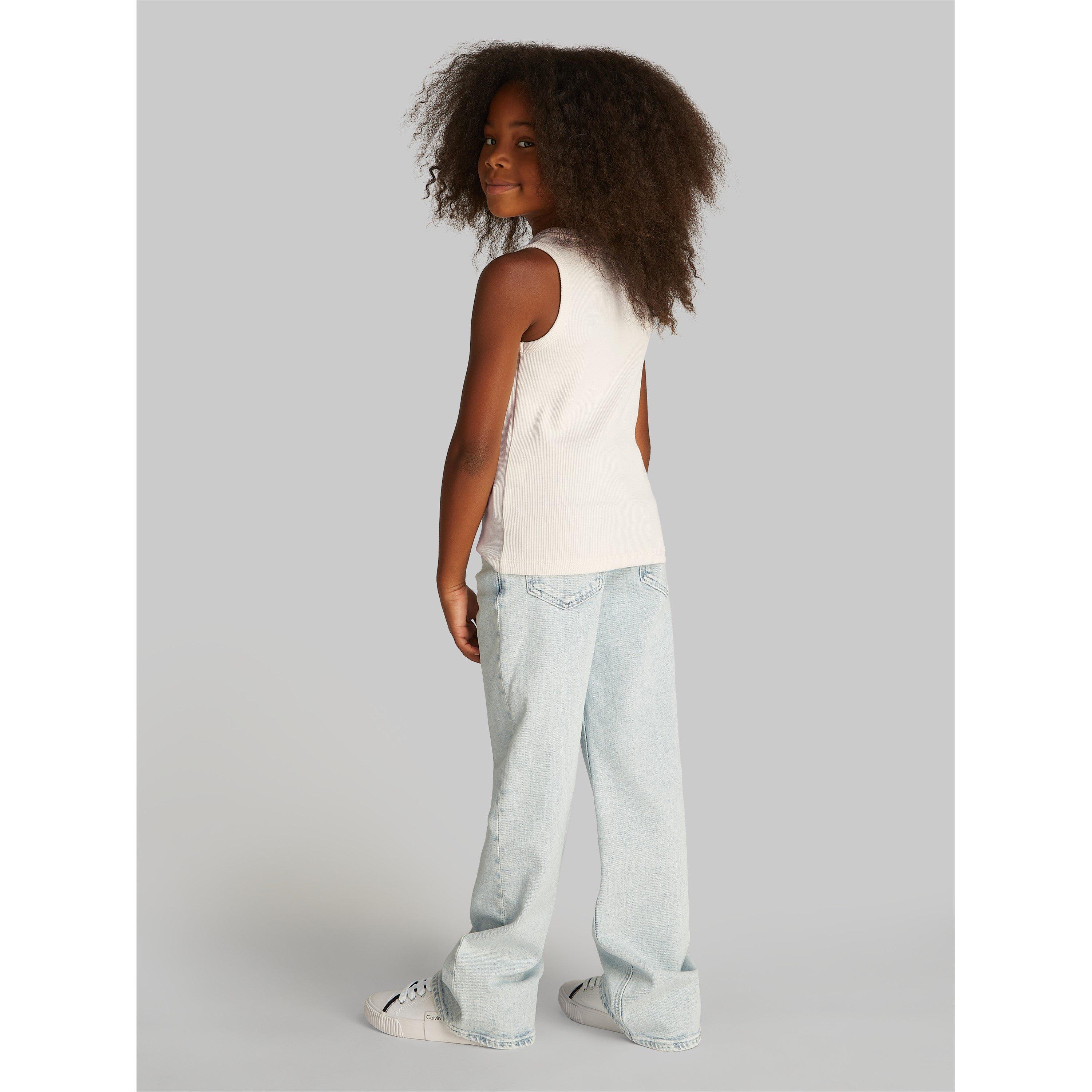 Tofu YAS - Calvin Klein Jeans - Kids' Ribbed Tank Vest - 2