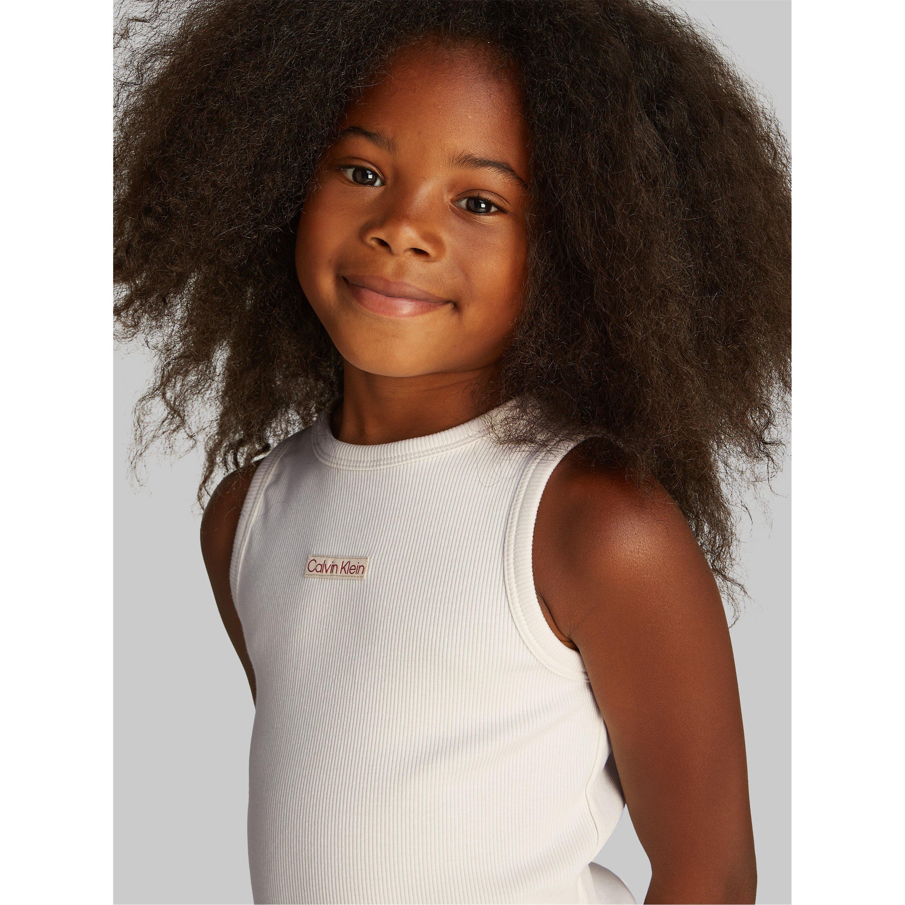 Tofu YAS - Calvin Klein Jeans - Kids' Ribbed Tank Vest - 3