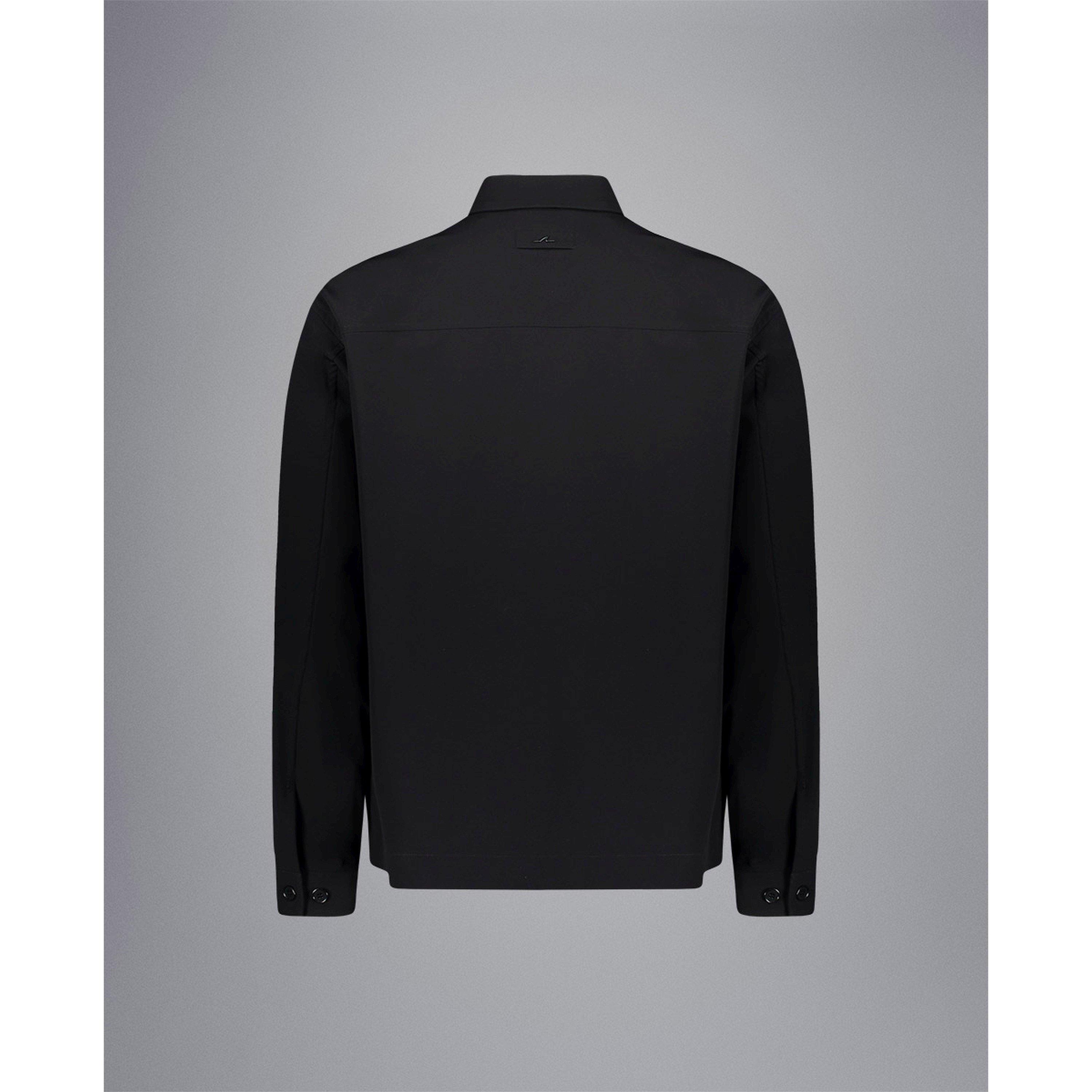 Preto - Paul And Shark - Men's Dynamic Stretch Long Sleeve Overshirt - 6